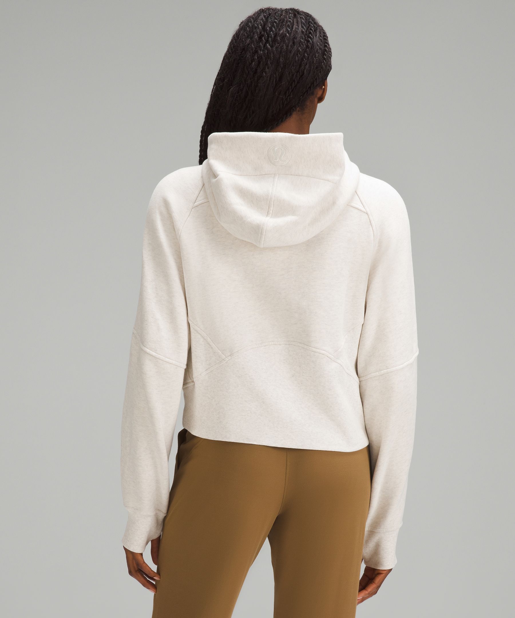 lululemon athletica, Tops, Lululemon Scuba Oversized Fullzip Hoodie Daisy  Vista Light Ivory Size Xss Nwt