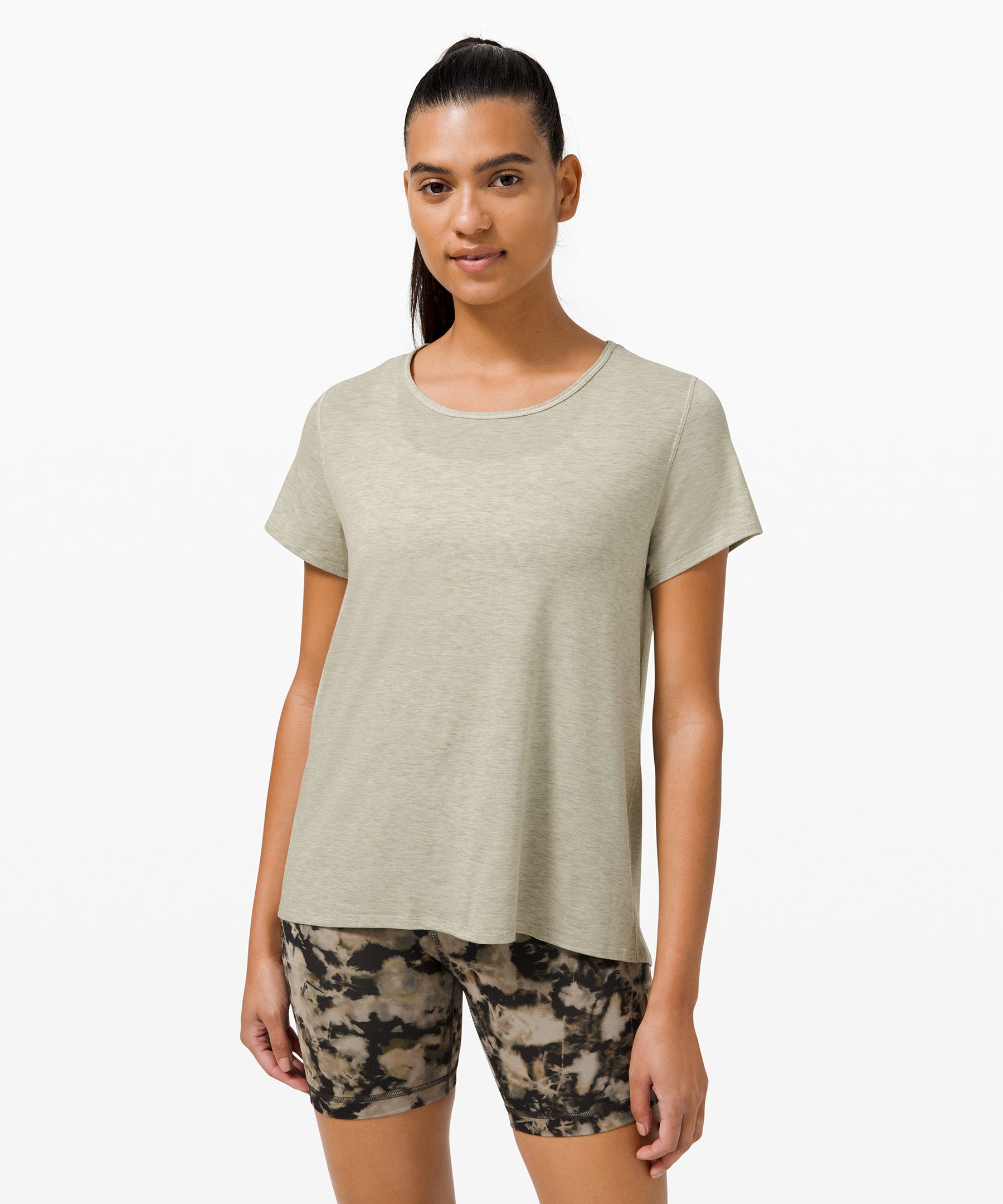 Cut Back Short Sleeve