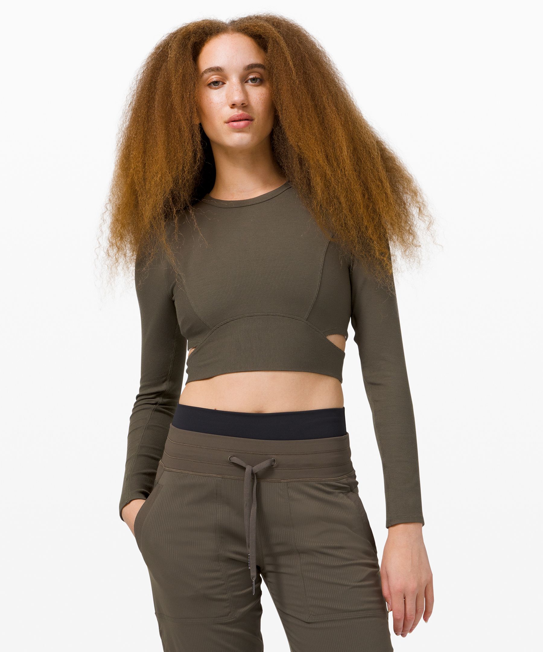 lululemon cropped shirt