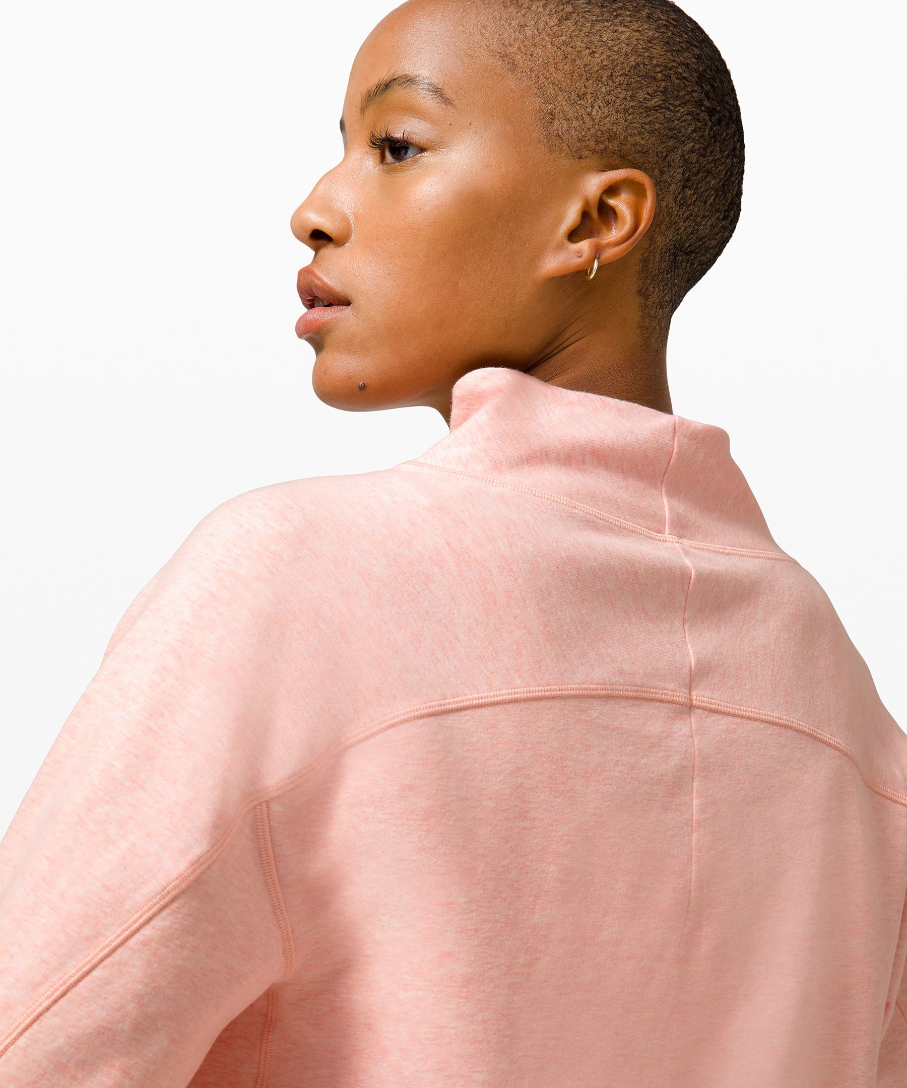 Relaxed French Terry Mock Neck lululemon Hong Kong SAR