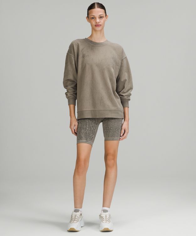 NEW! Lululemon Women's Perfectly Oversized Hoodie Sweatshirt Soft Denim  Size 12