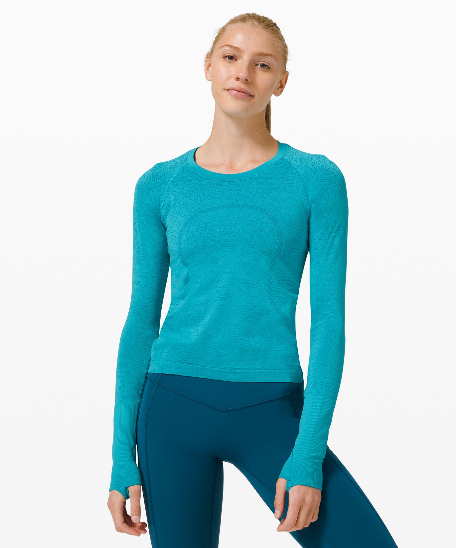 Lululemon Swiftly Tech Long Sleeve Shirt 2.0 *race Length In Neon