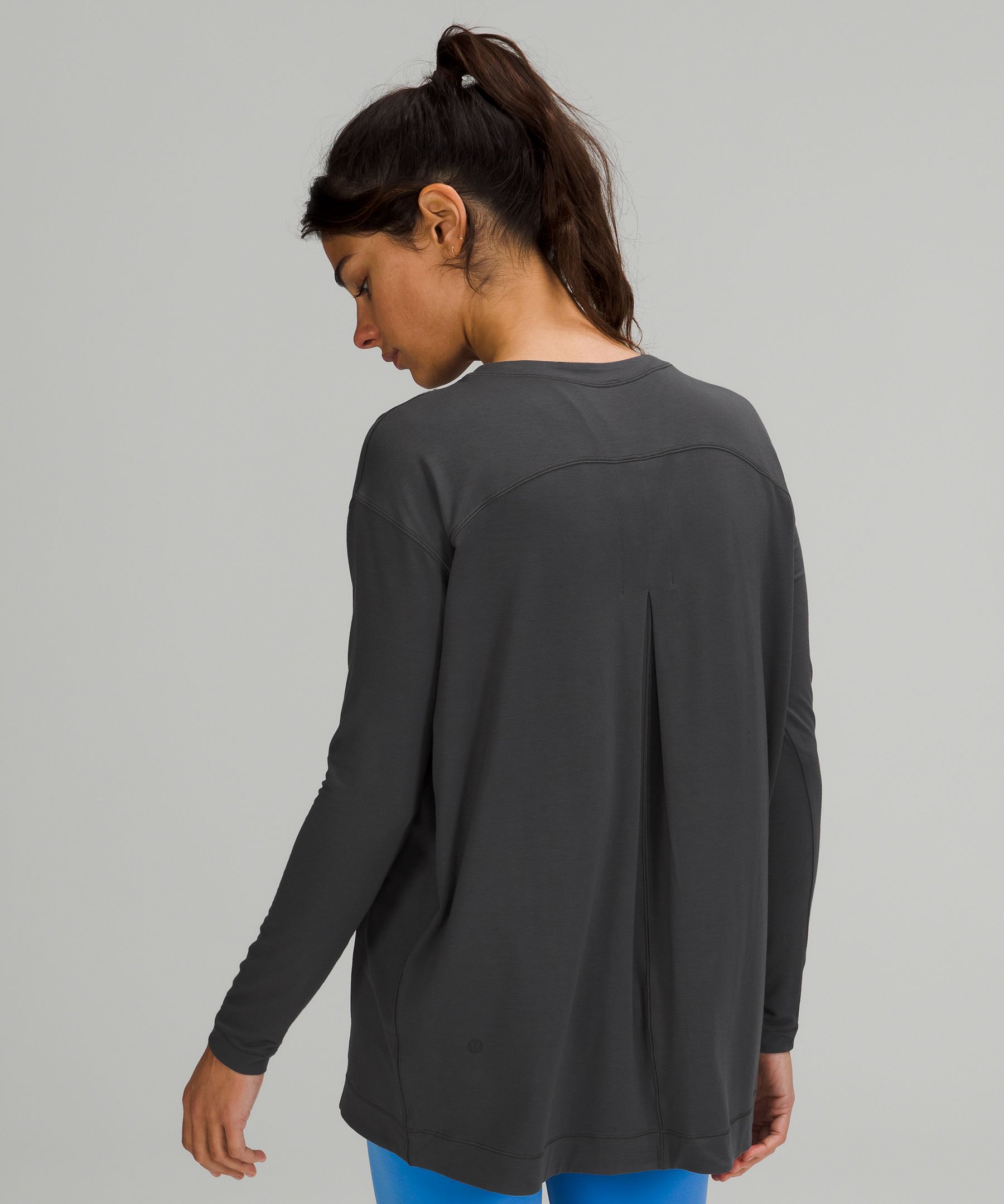 Lululemon athletica Modal-Blend Open-Back Long Sleeve Shirt, Women's  Shirts