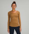 Hold Tight Scoop Neck Long Sleeve Shirt