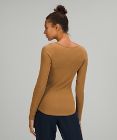 Hold Tight Scoop Neck Long Sleeve Shirt