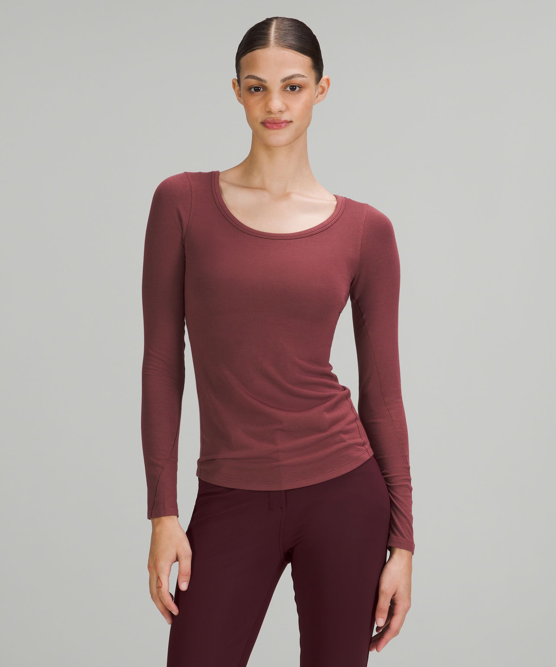 Lululemon athletica Hold Tight Long-Sleeve Shirt, Women's Long Sleeve  Shirts