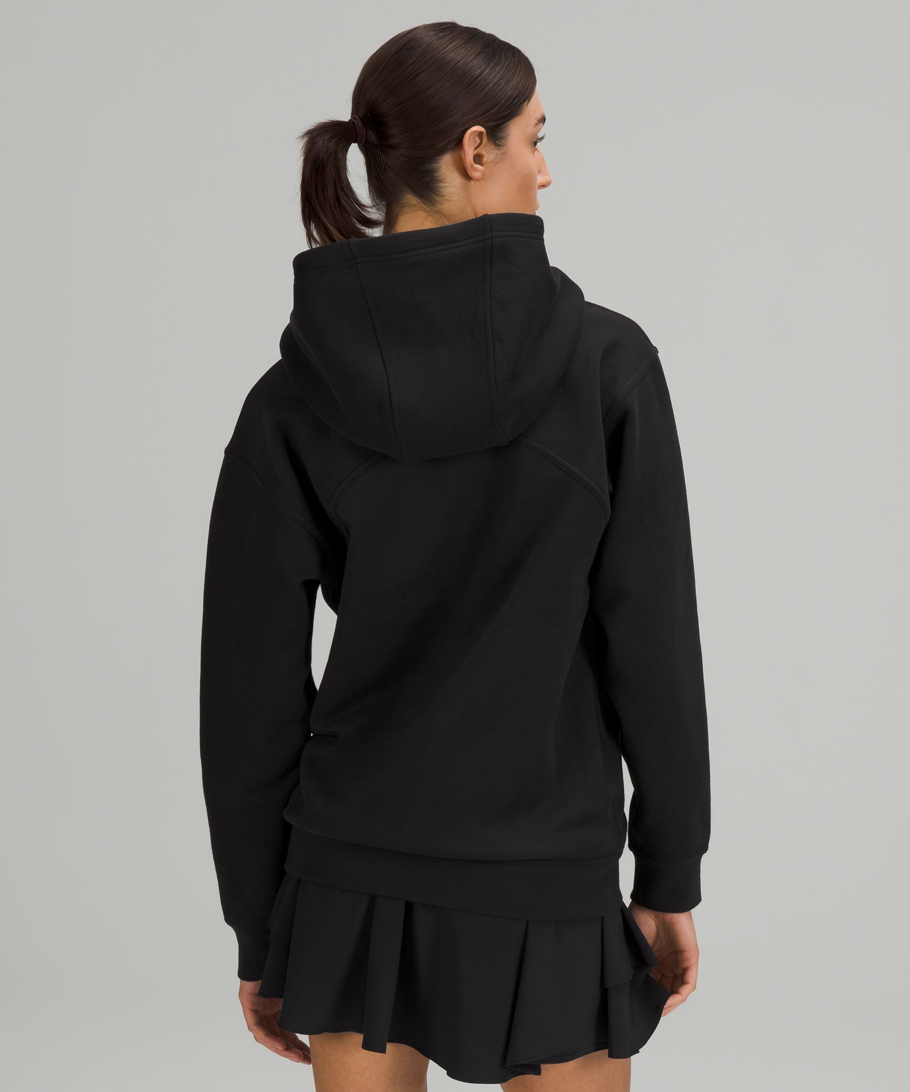 lululemon athletica, Tops, Lululemon All Yours Black Fleece Hoodie Size