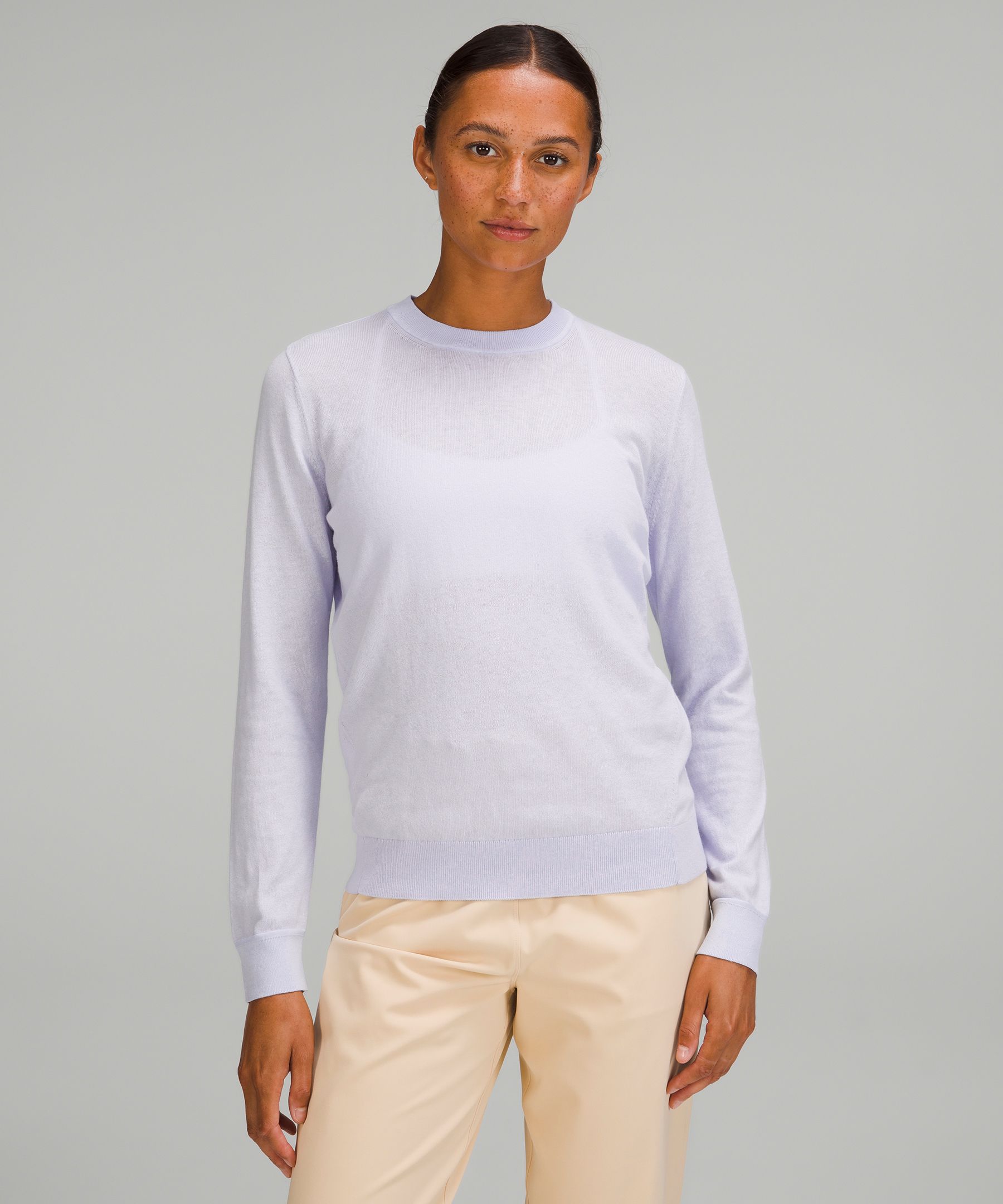 Silk-Blend Crewneck Sweater | Sweaters | Lululemon EU