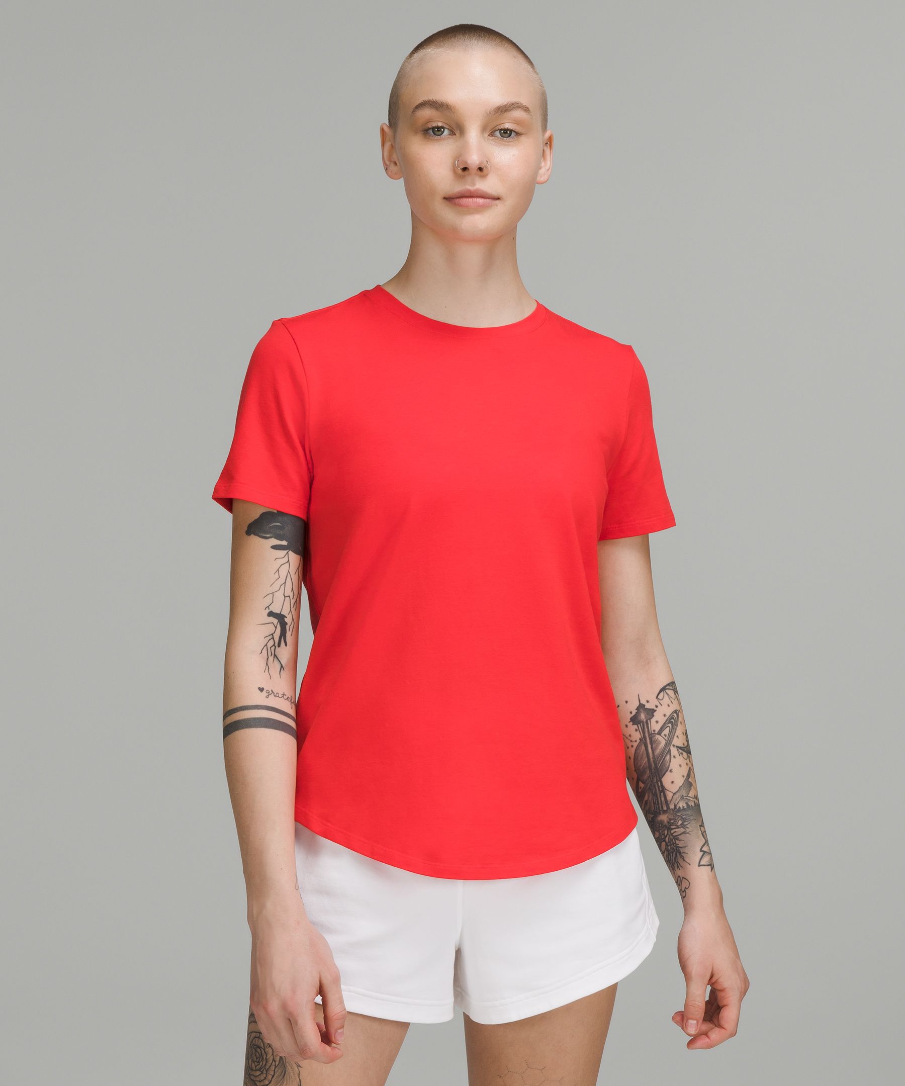 Lululemon Love Crew T-shirt In Love Red