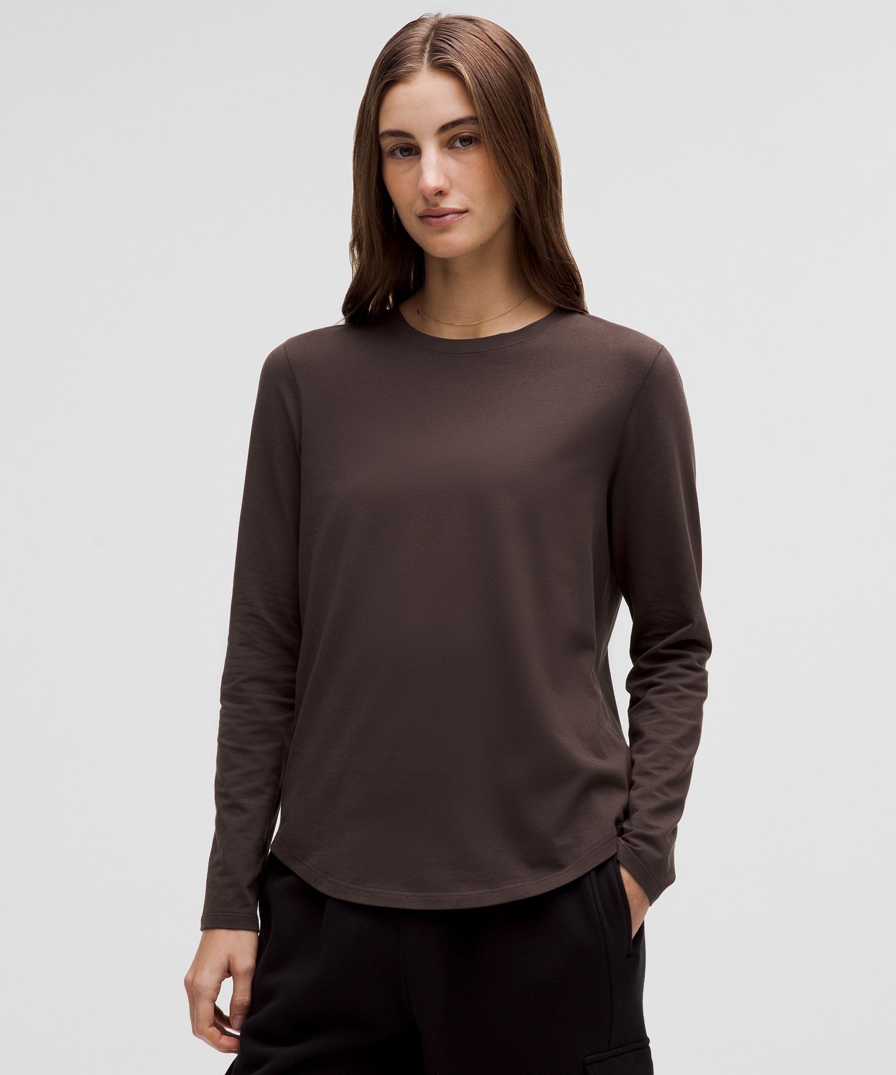 Love Long-Sleeve Shirt - Brown