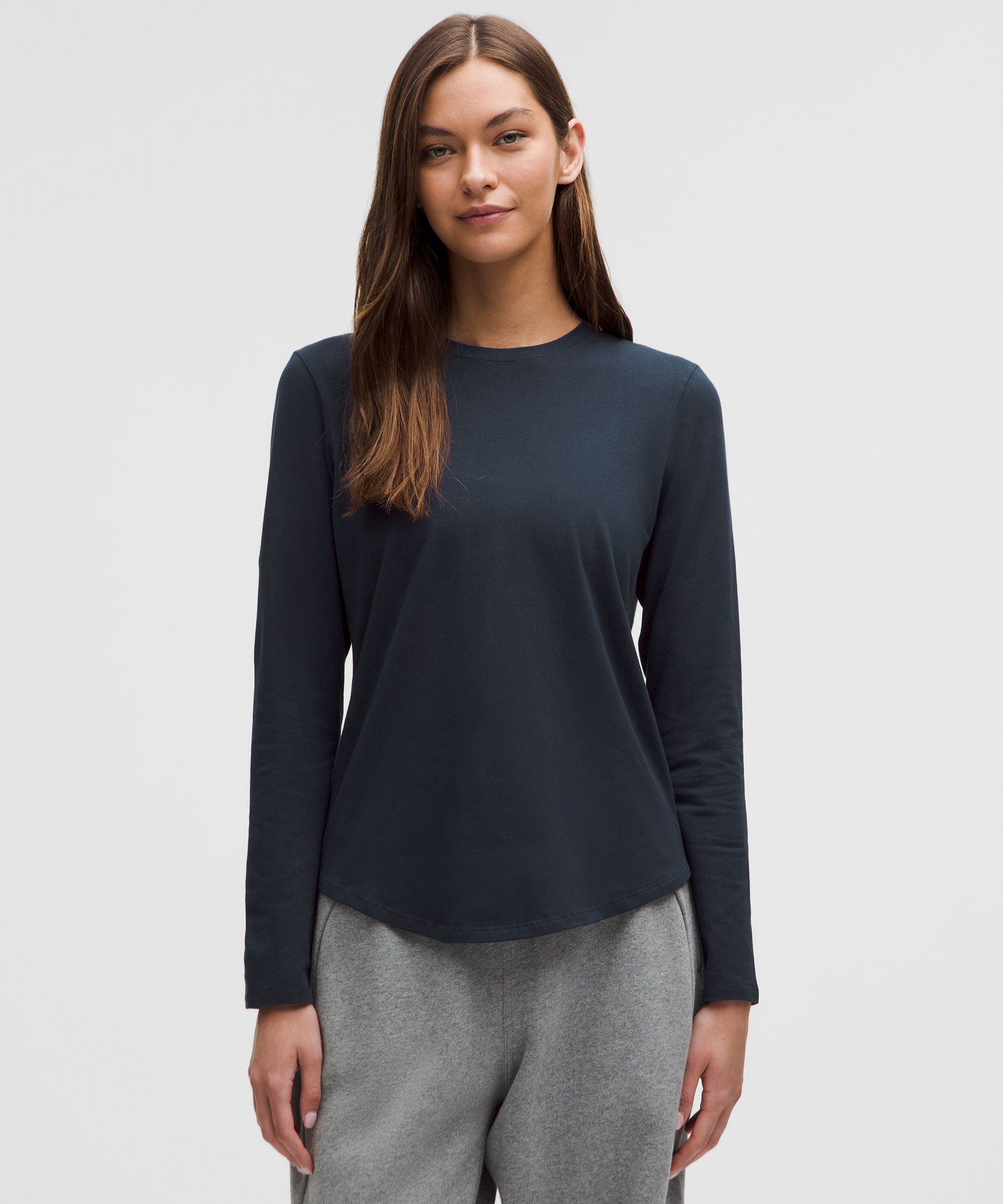 Love Long-Sleeve Shirt - Navy,Blue