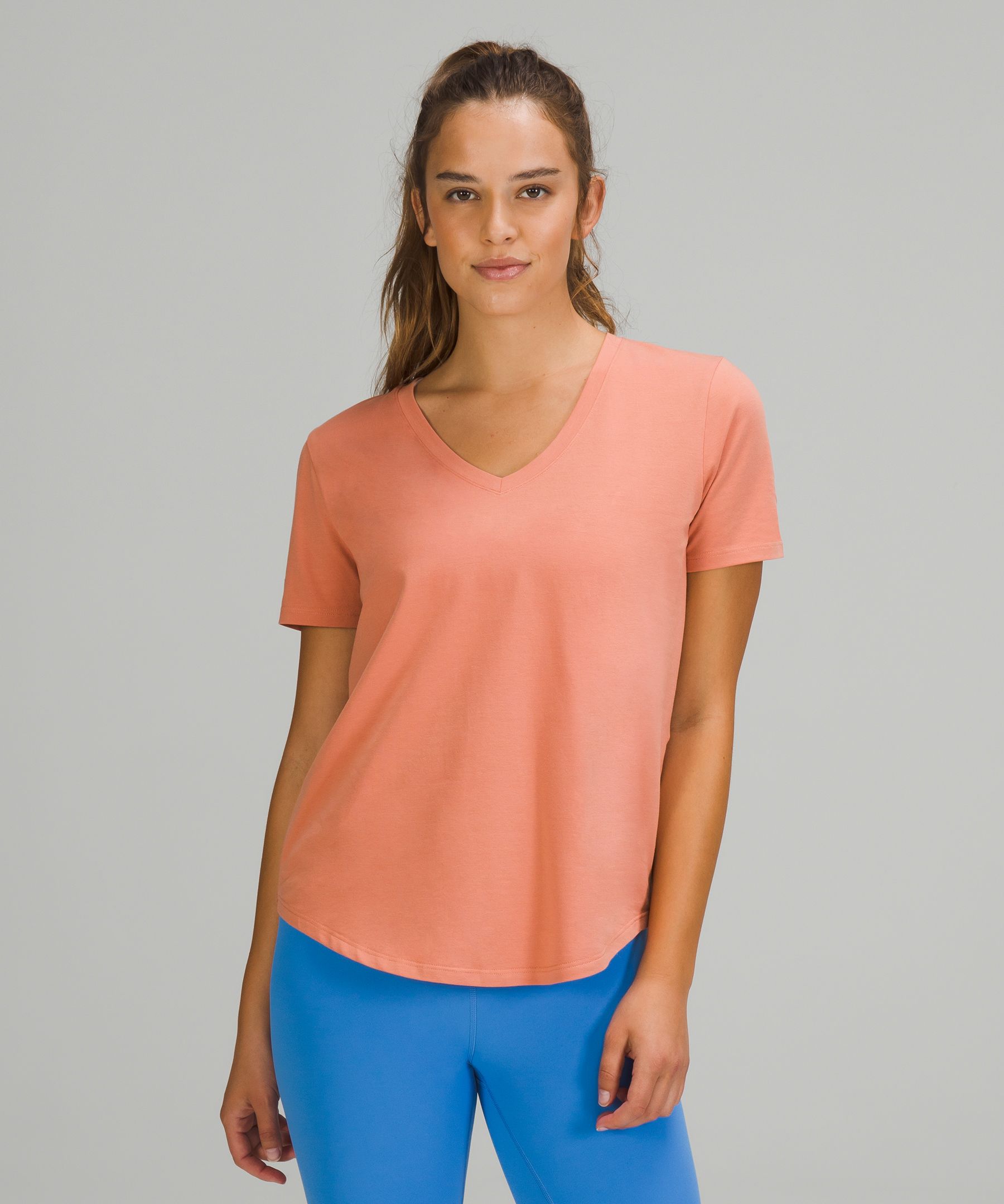 Lululemon Love V-neck T-shirt In Pink