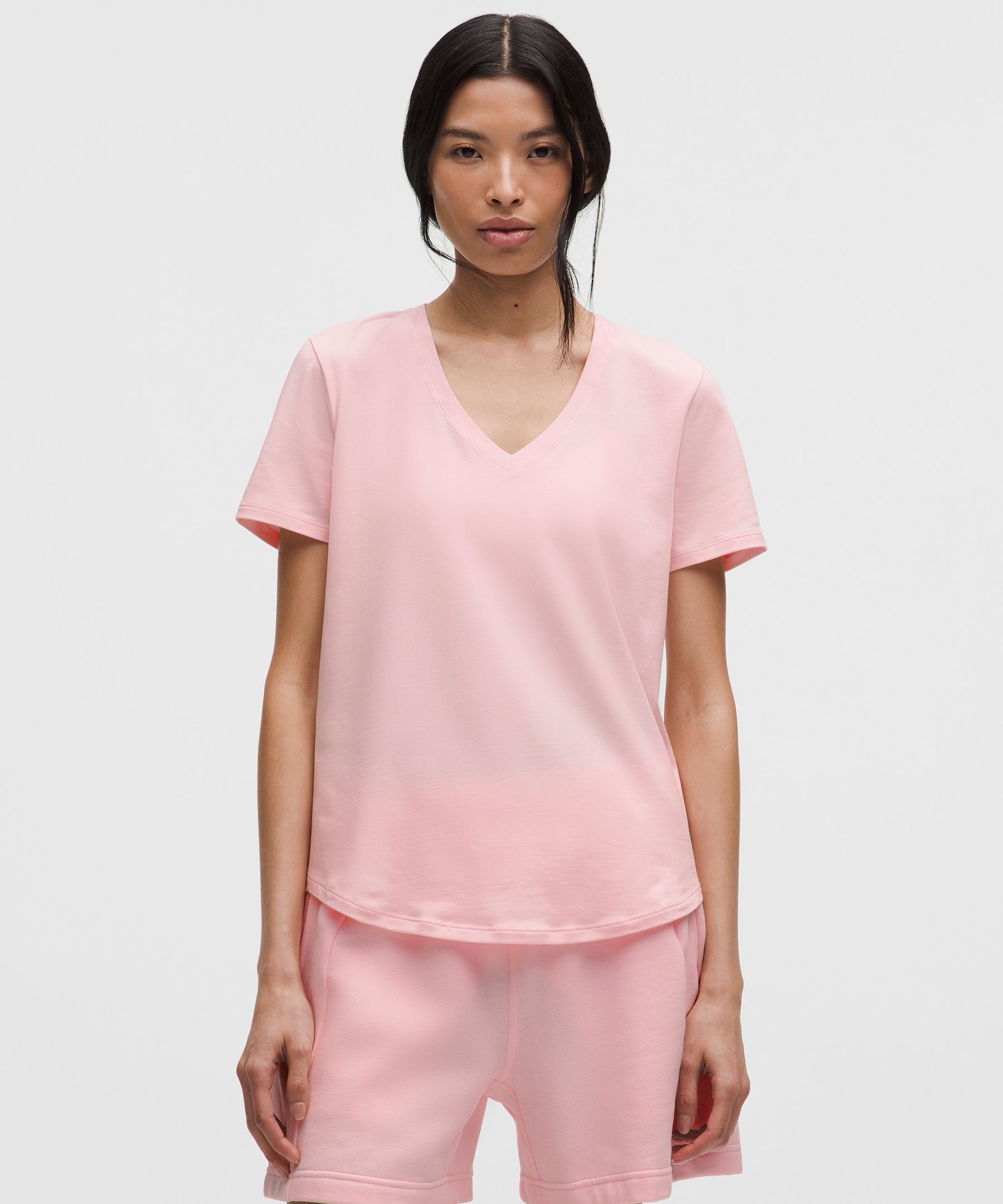 Lululemon Love V-neck T-shirt In Pink