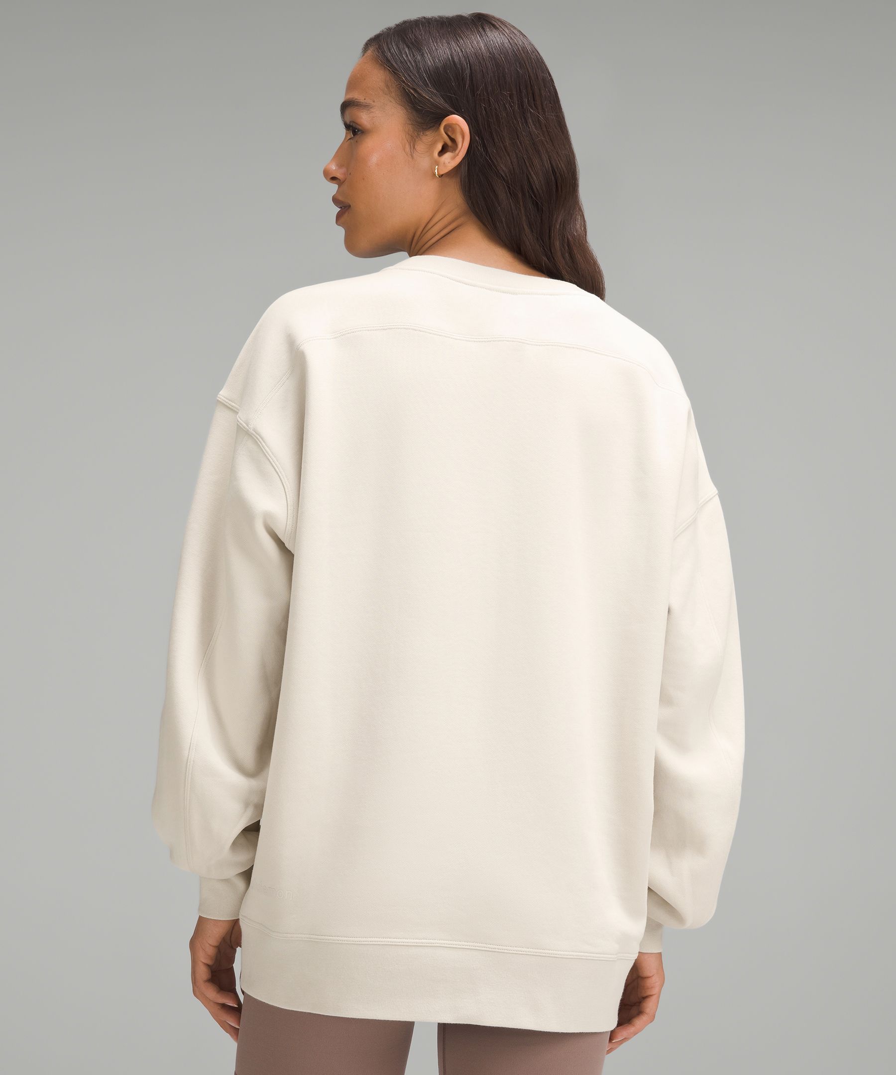 Shop Lululemon Perfectly Oversized Crew Graphic