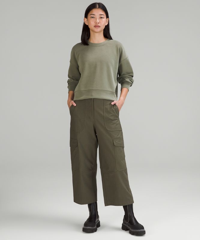 Perfectly Oversized Cropped Crew *Softstreme