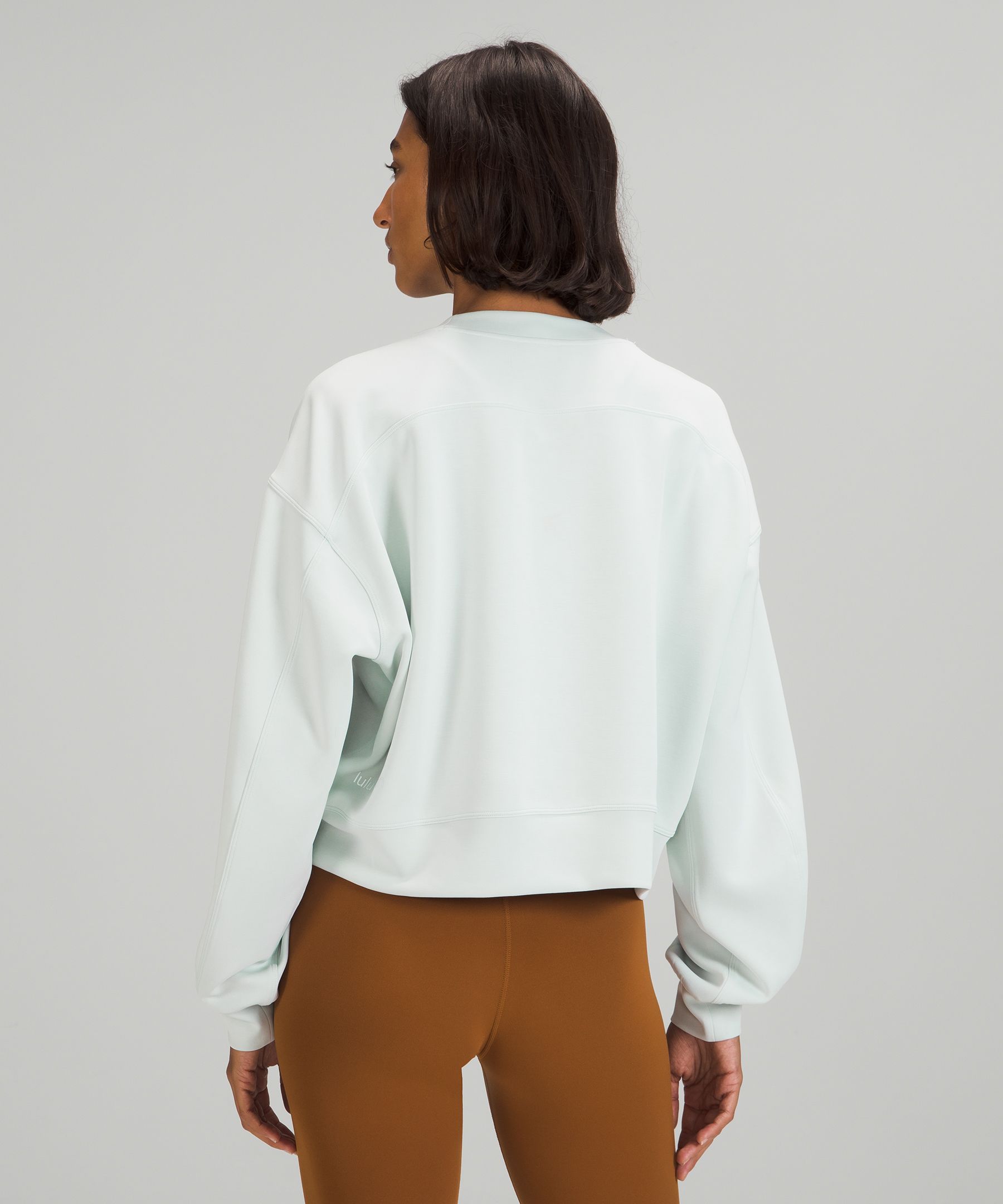 Perfectly Oversized Cropped Crew *Softstreme | Women's Hoodies 