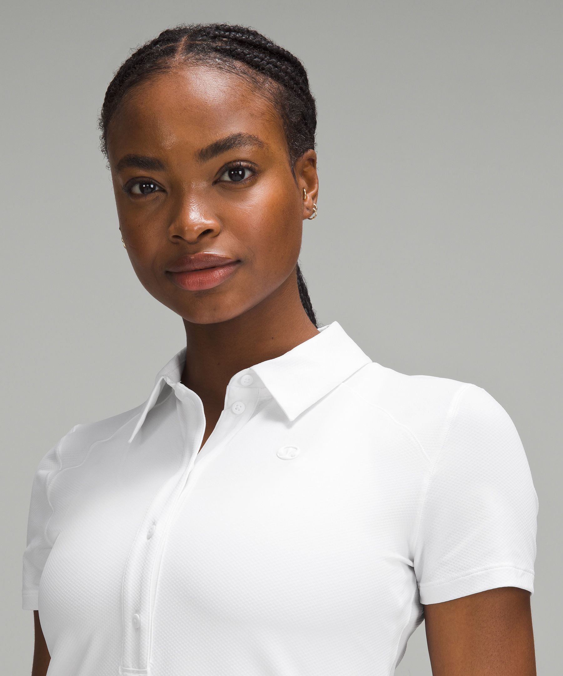 Polo shirt hot sale women white