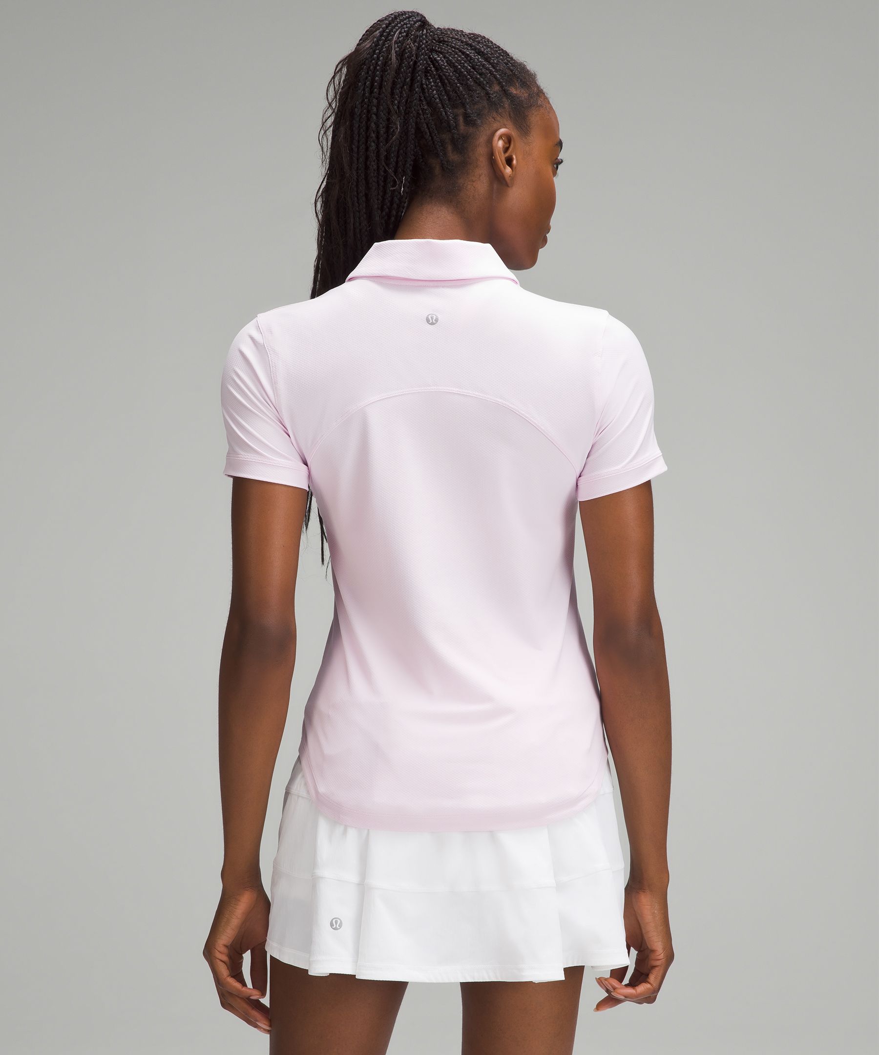 Lululemon athletica Quick-Dry Short-Sleeve Polo Shirt, Women's Long Sleeve  Shirts