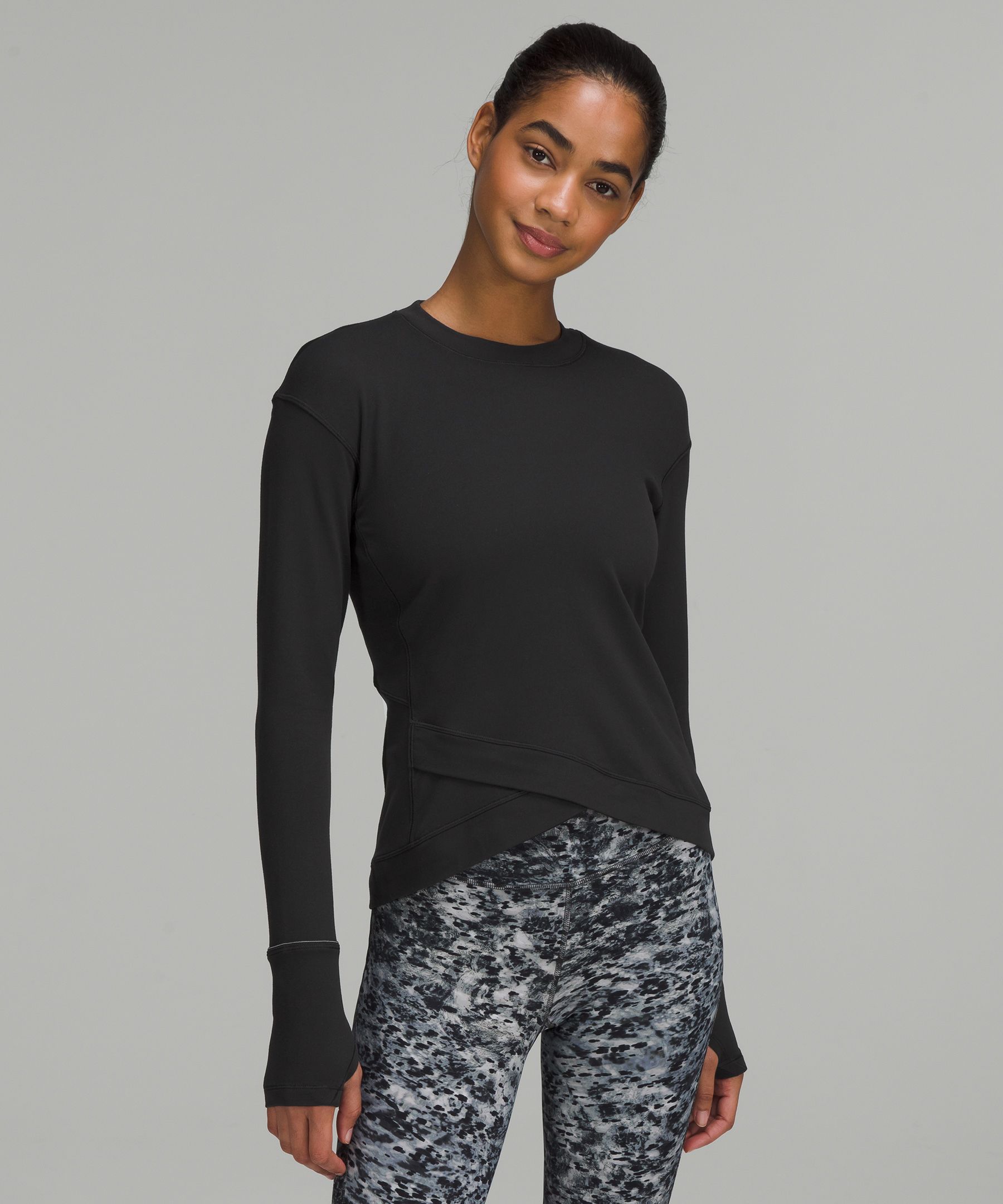 Lululemon Close to Crossing Long Sleeve *Rulu - Violet Verbena