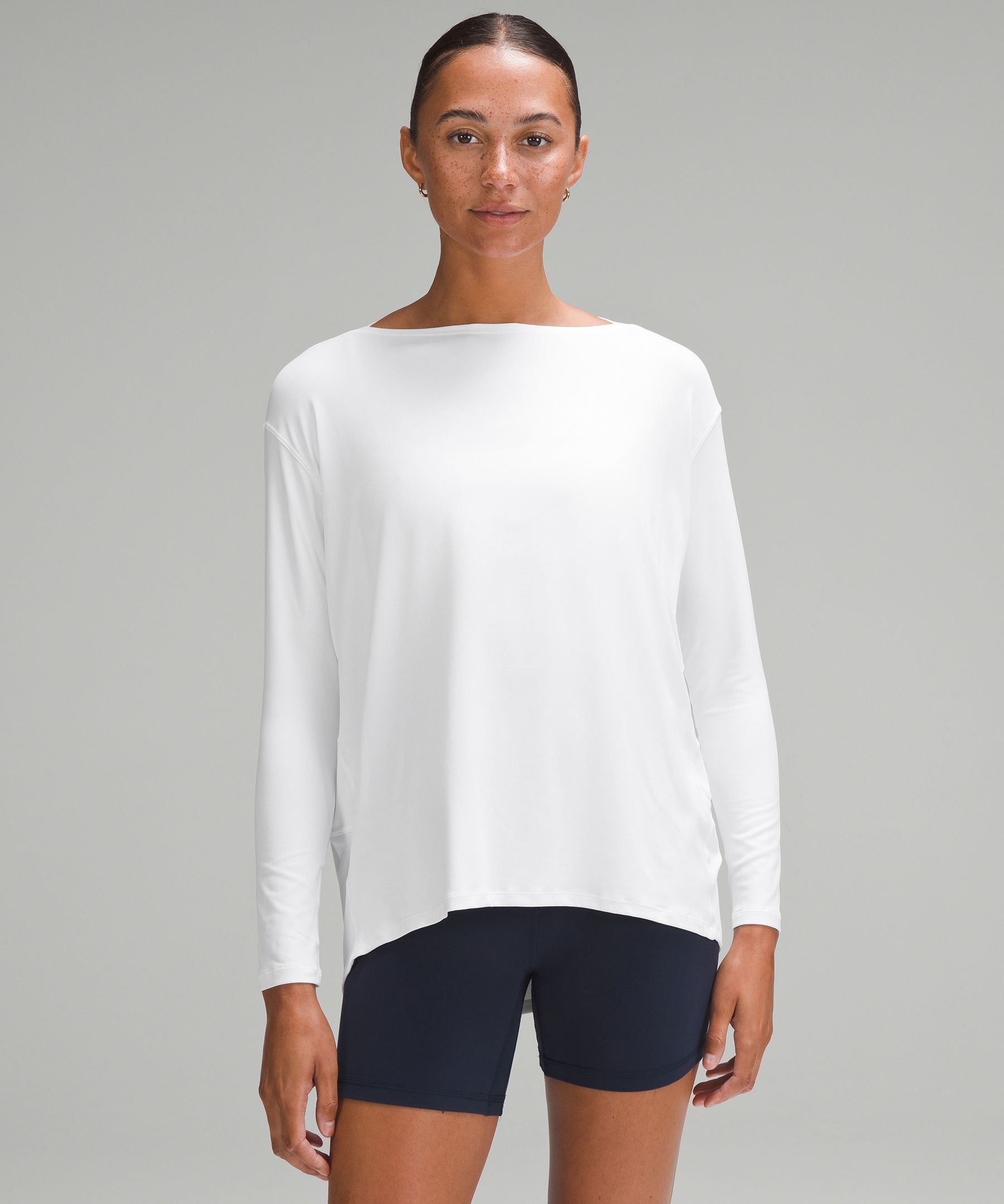 Women's Long Sleeve White Shirts