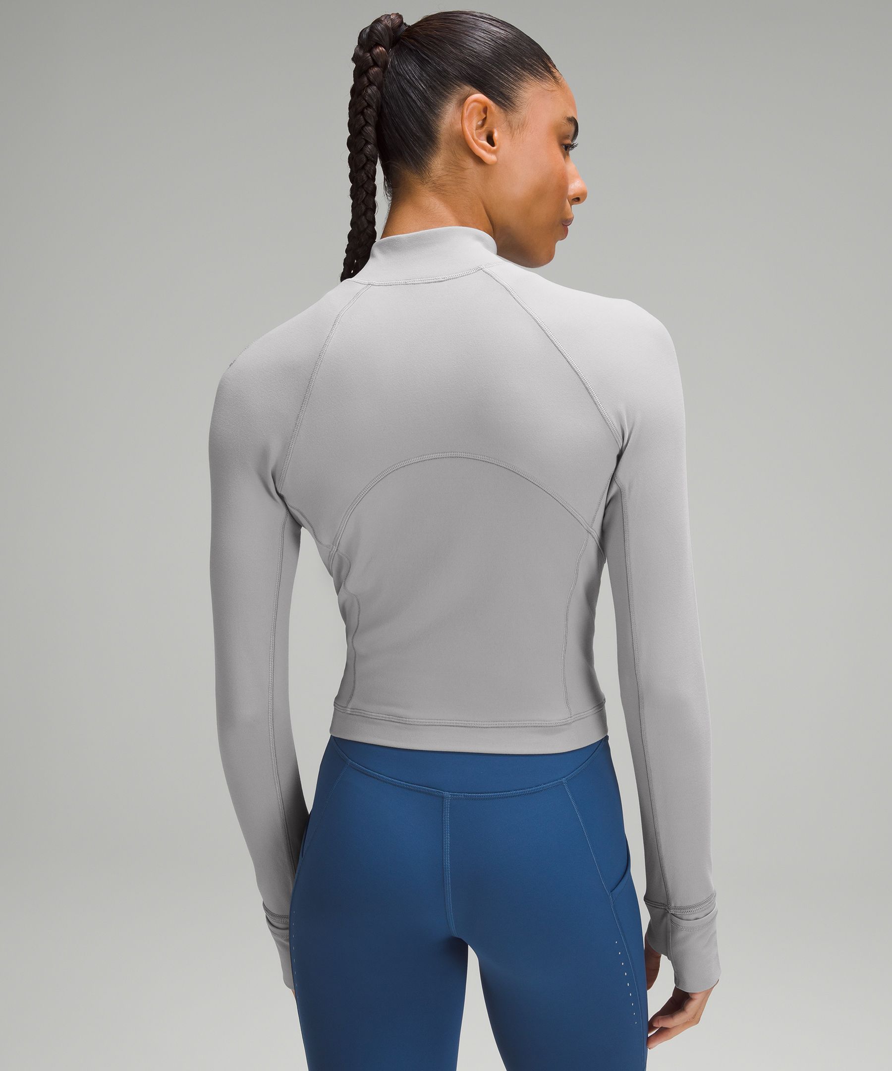 It's Rulu Run Cropped Half Zip | Women's Long Sleeve Shirts