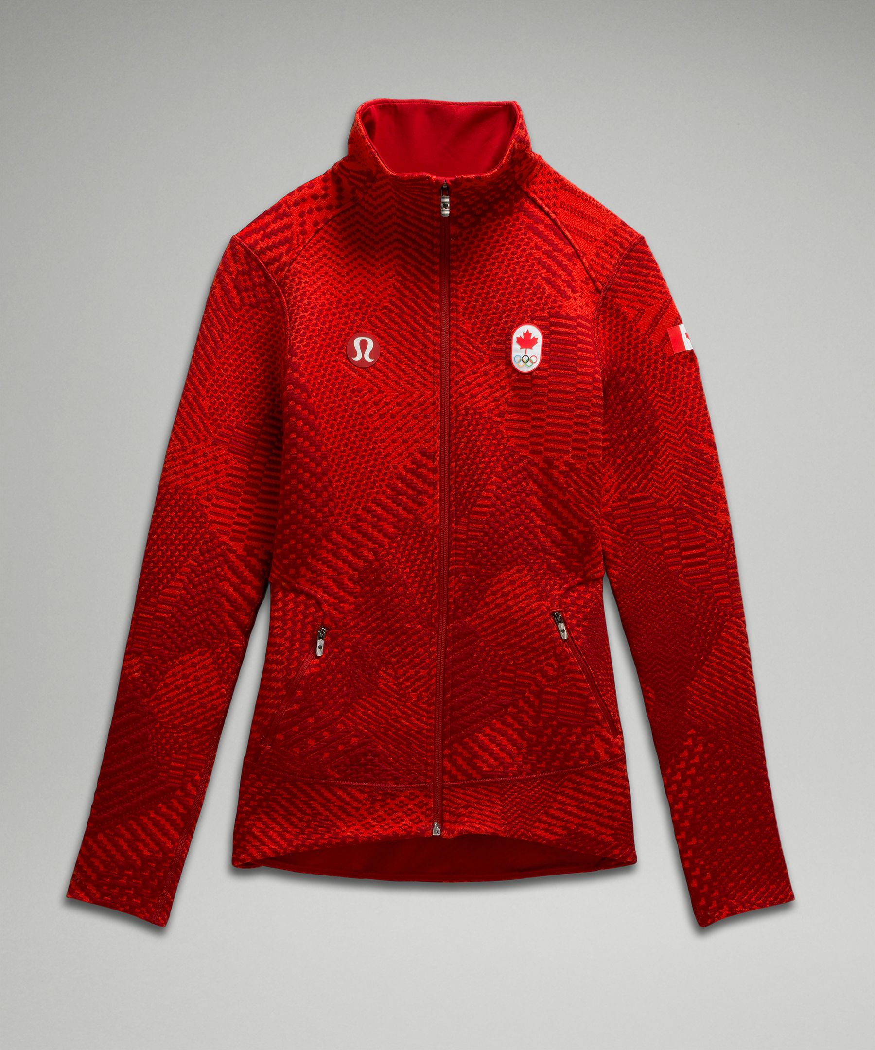Lululemon Team Canada 22 Women's End State Jacket *COC Logo. 4