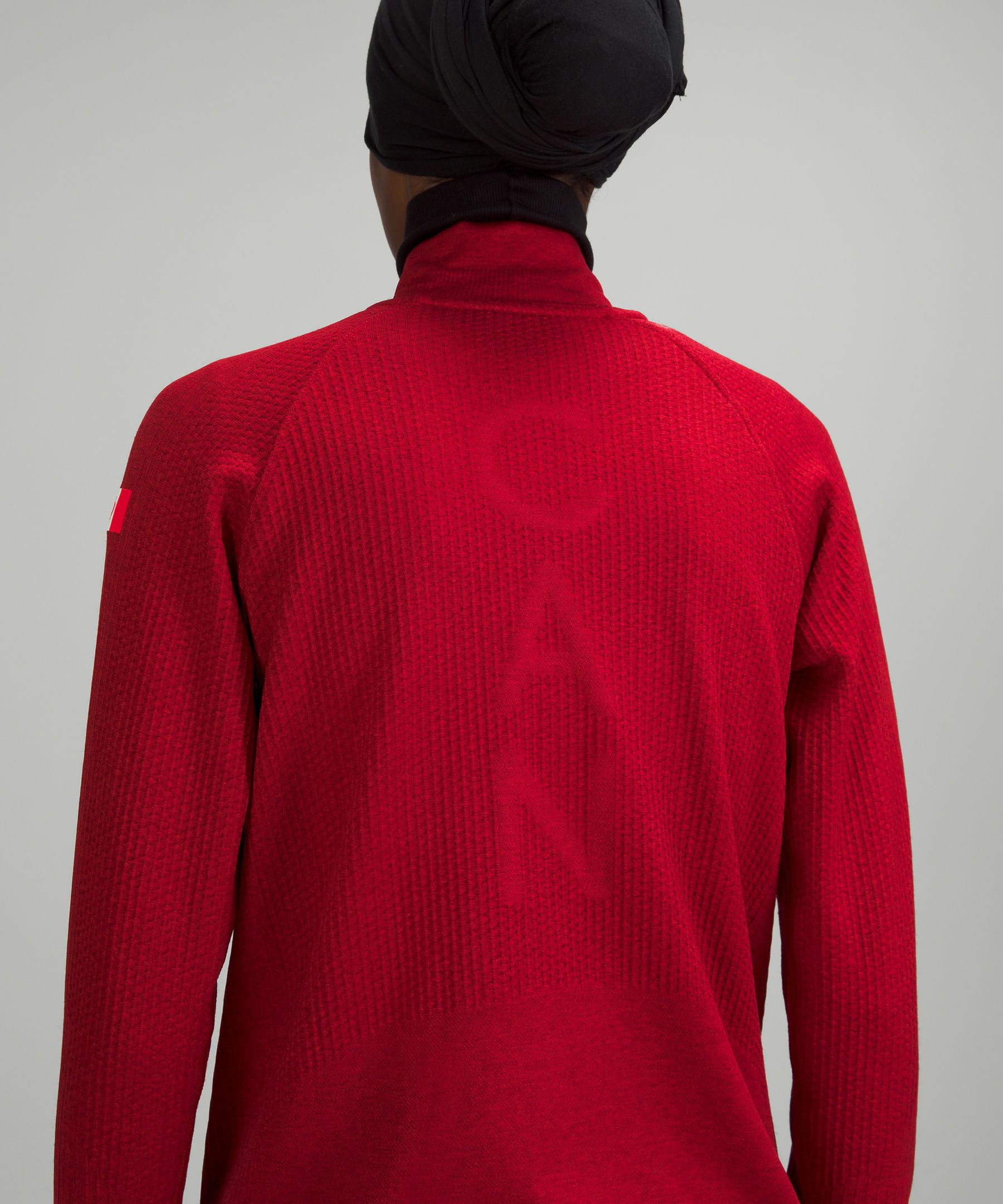 Lululemon Team Canada Women's Engineered Warmth Half-Zip *COC Logo. 4