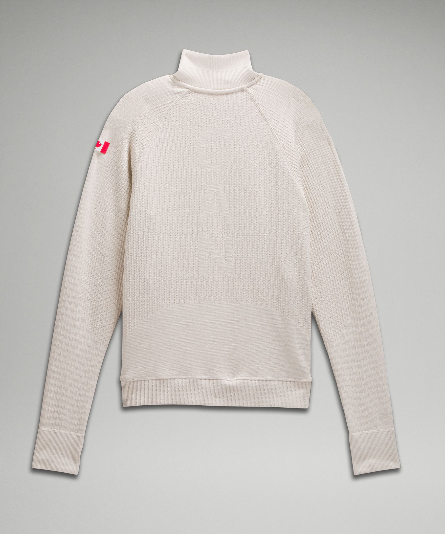 Lululemon Team Canada Engineered Warmth Half-Zip *COC Logo. 4