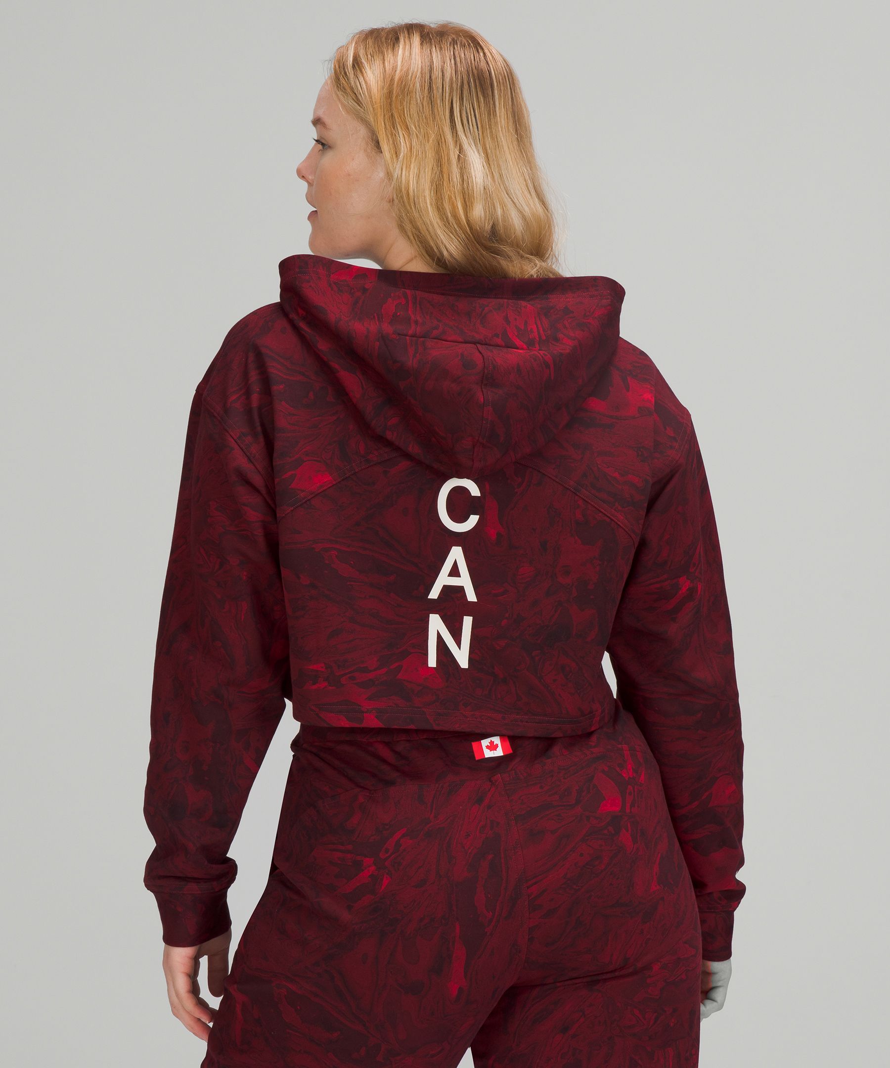 Team Canada All Yours Cropped Hoodie *COC Logo