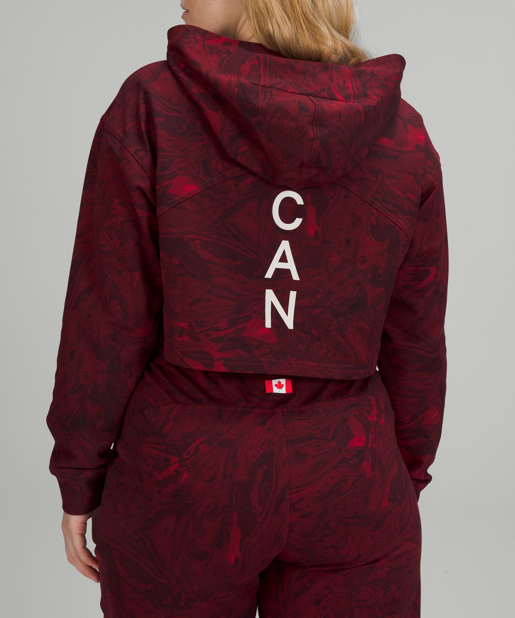 Team Canada All Yours Cropped Hoodie *COC Logo