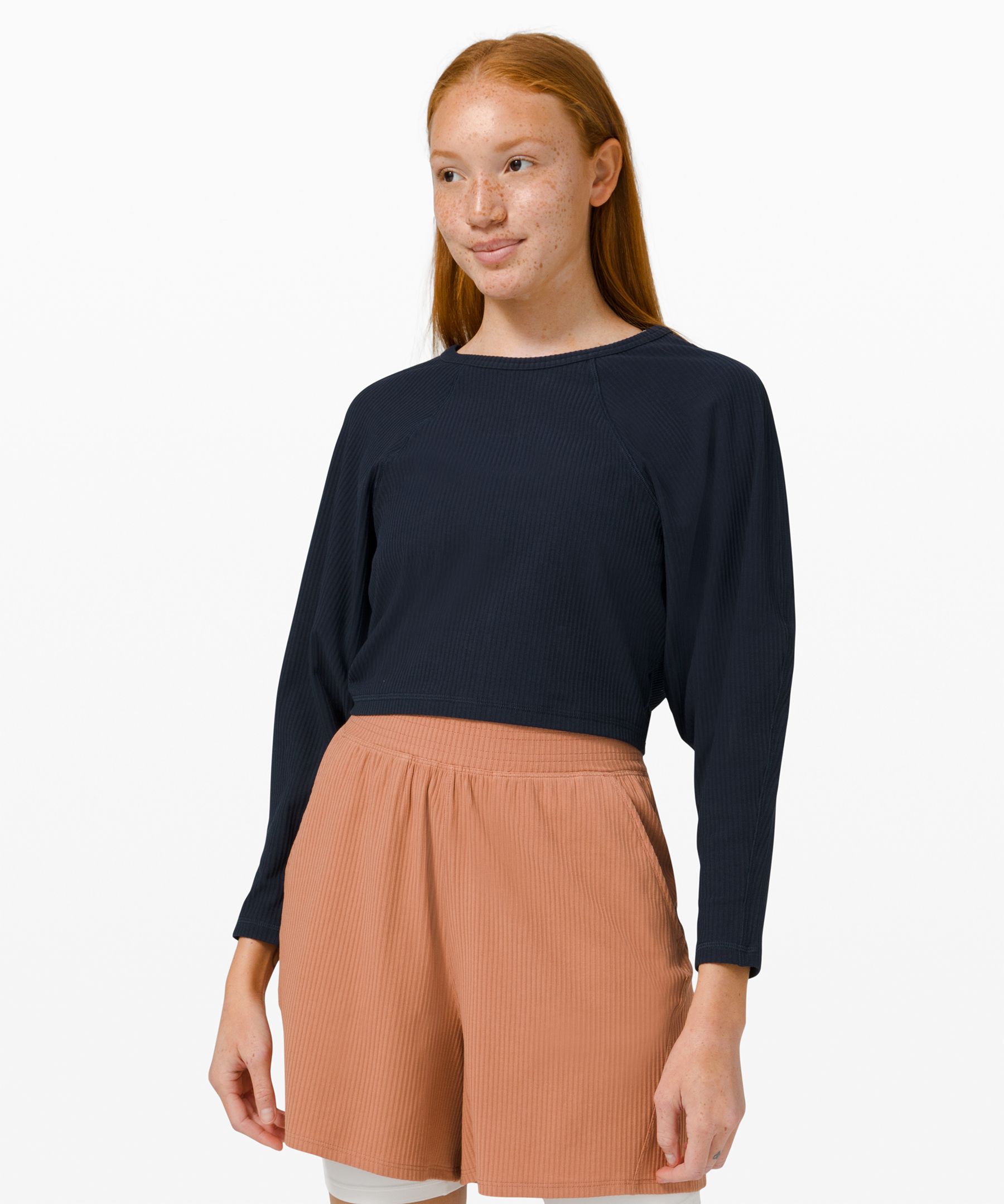 lululemon la crop long sleeve