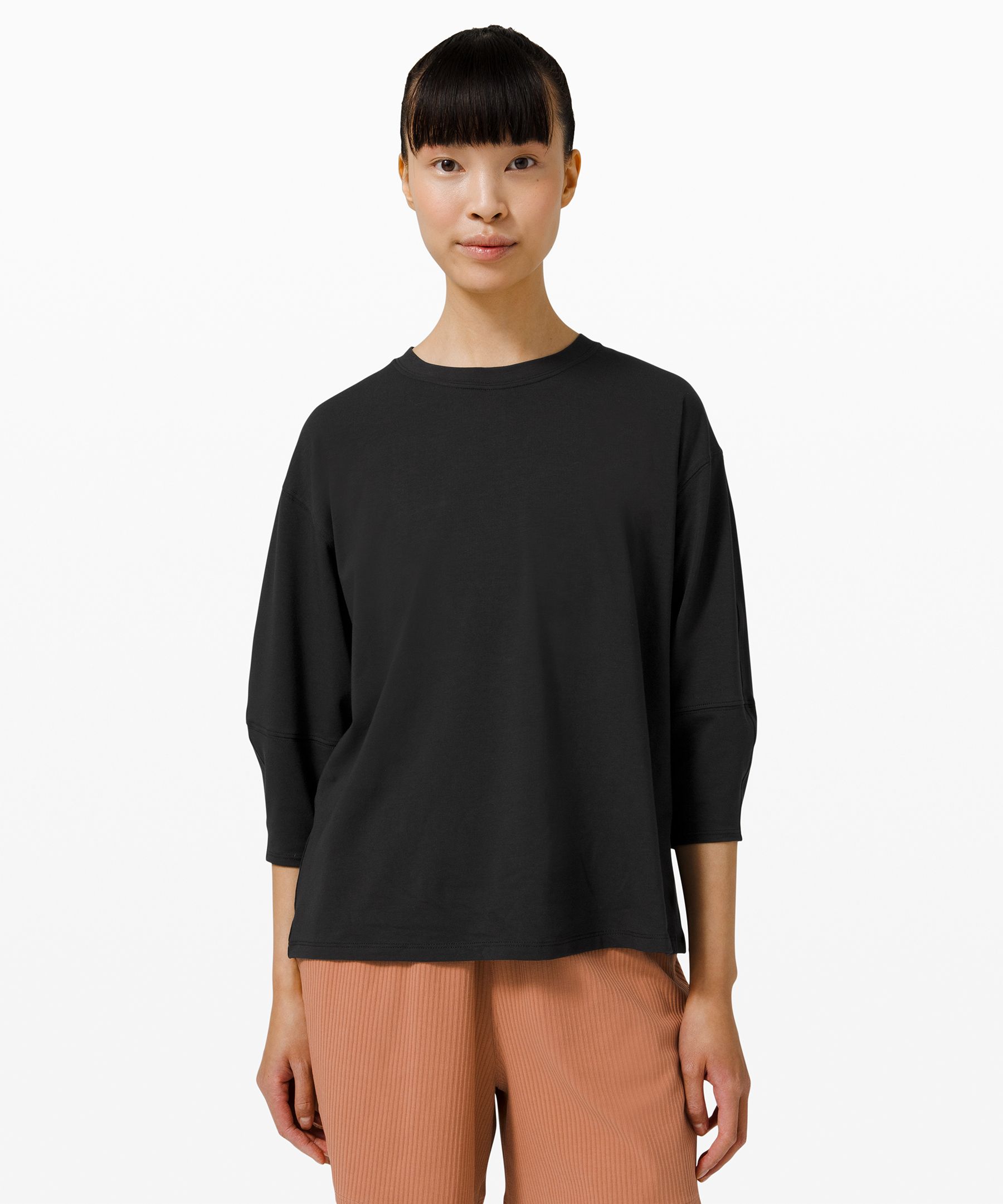 UNIQLO U CREW NECK 3/4 SLEEVE T-SHIRT