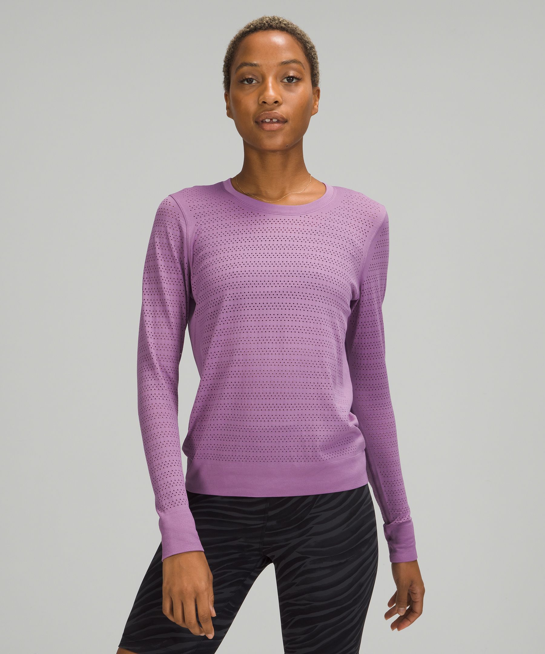 Lululemon Swiftly Breathe Long Sleeve Shirt Squad - 132156455