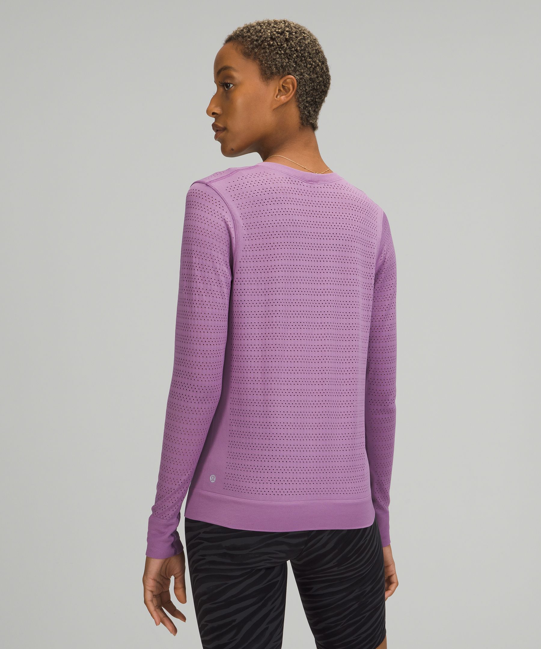 Lululemon Swiftly Breathe Long Sleeve Shirt Squad - 132156455