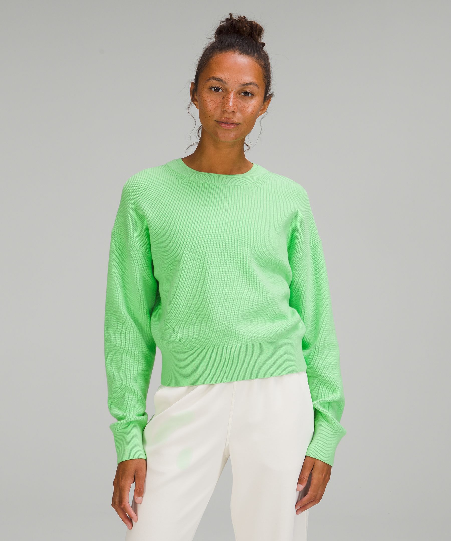 Waist Length Crewneck Sweater | Sweaters | Lululemon FR