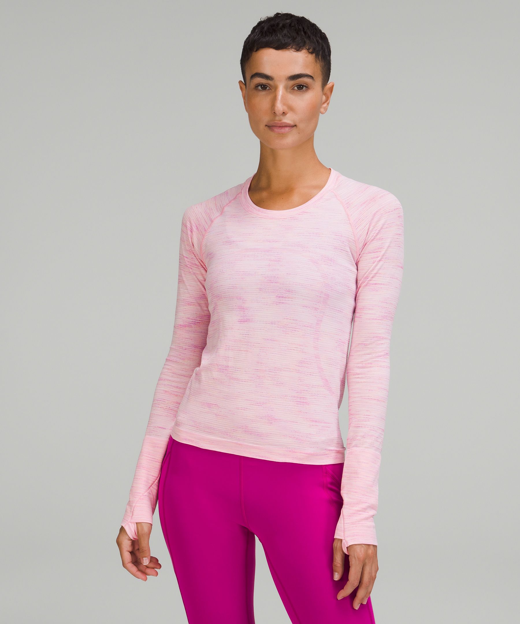 Lululemon Swiftly Tech Long Sleeve Shirt 2.0 Race Length In Chroma