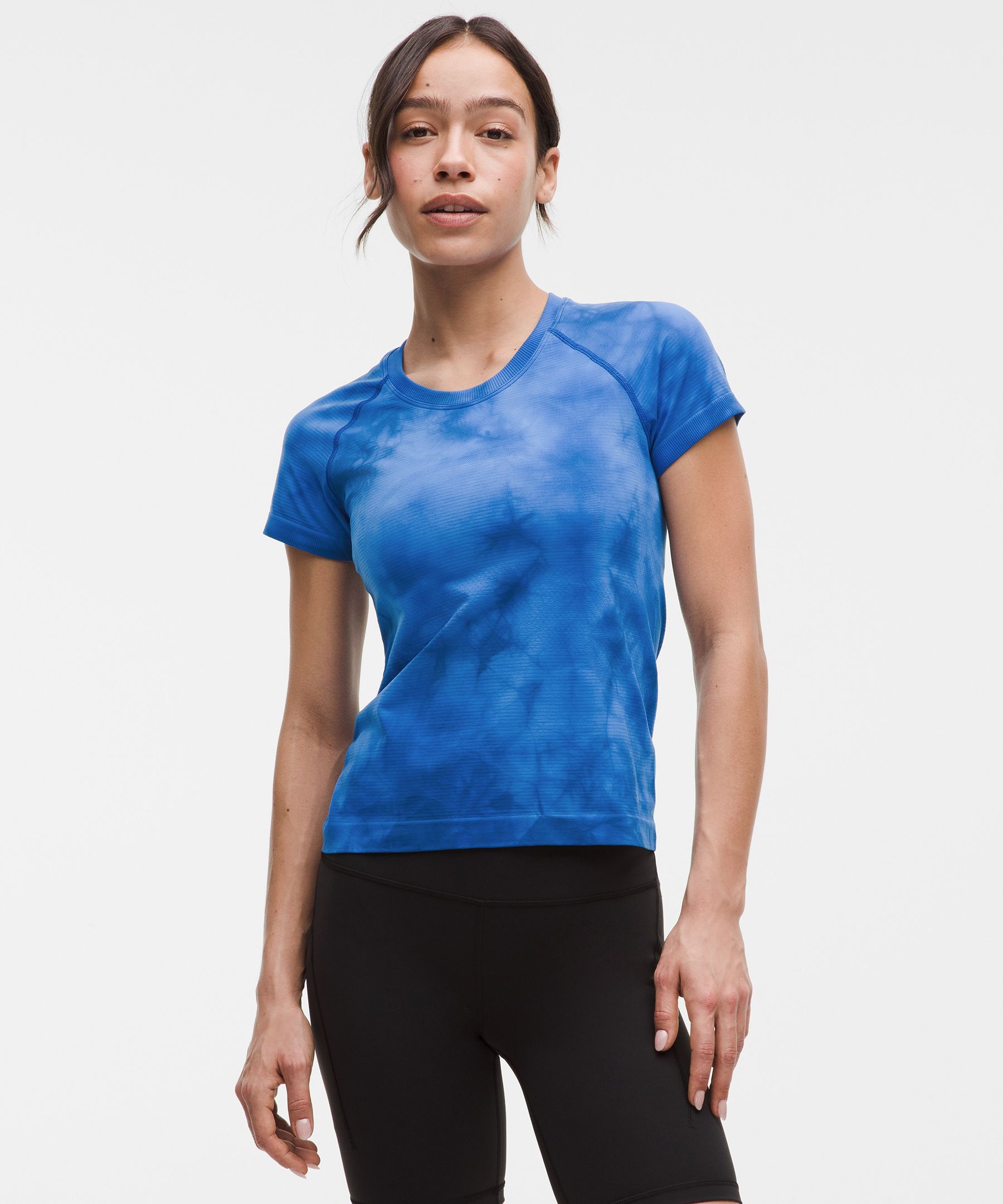 Lululemon Swiftly Tech Marble Dye T-shirt 2.0 Race Length