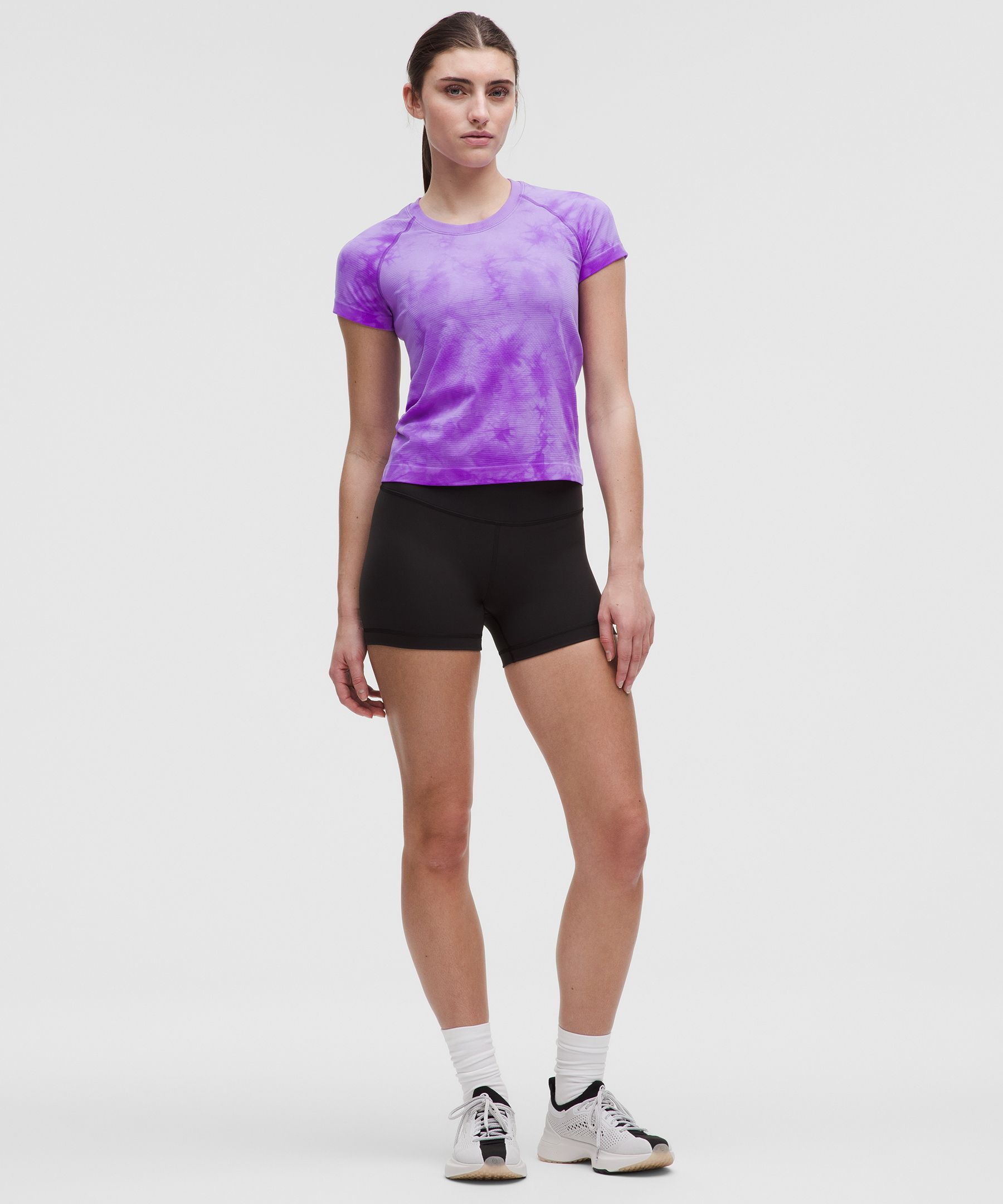 Lululemon Swiftly Tech Marble Dye T-shirt 2.0 Waist Length