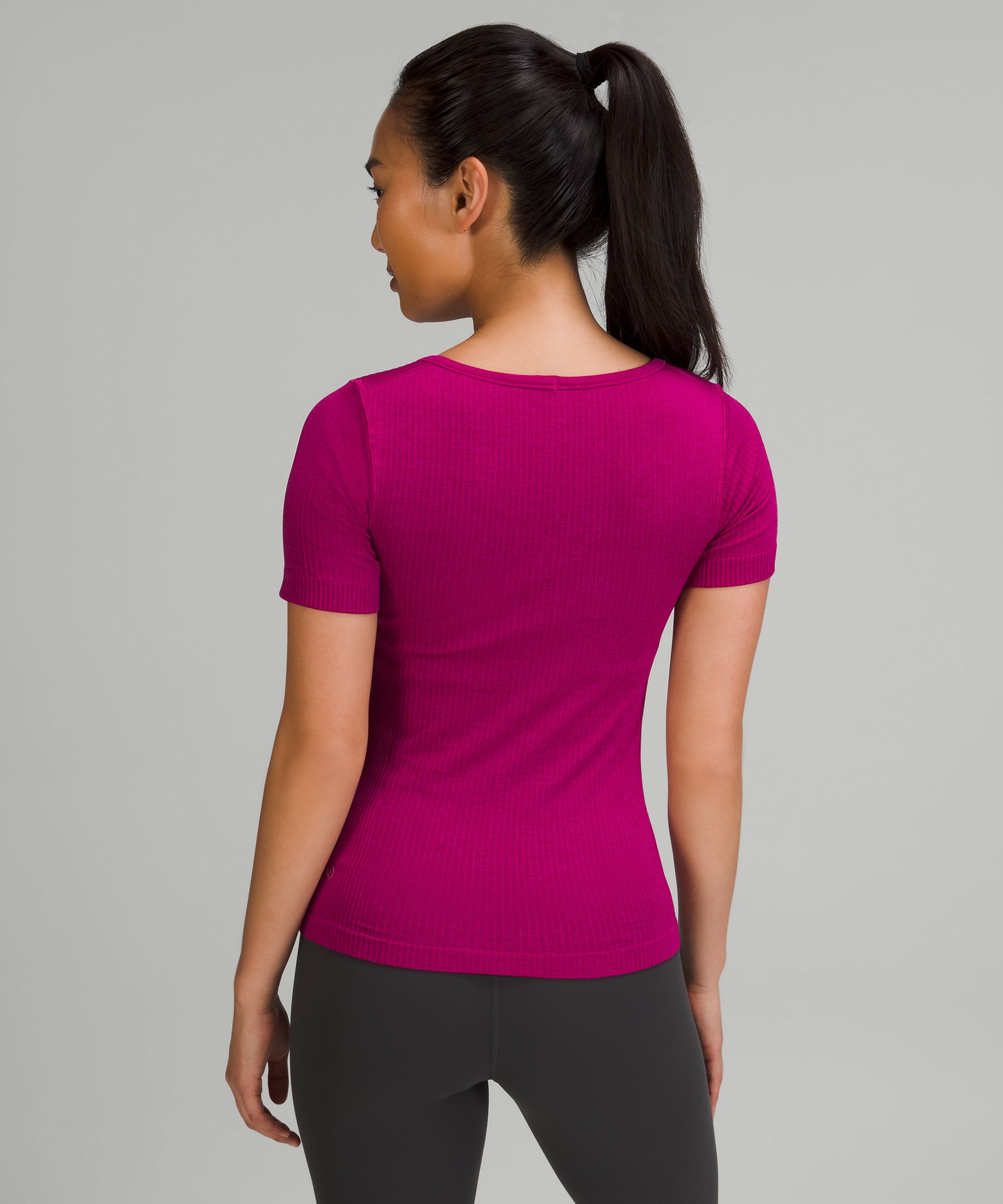 Lululemon athletica Ebb to Street Short-Sleeve Shirt, Women's Short Sleeve  Shirts & Tee's