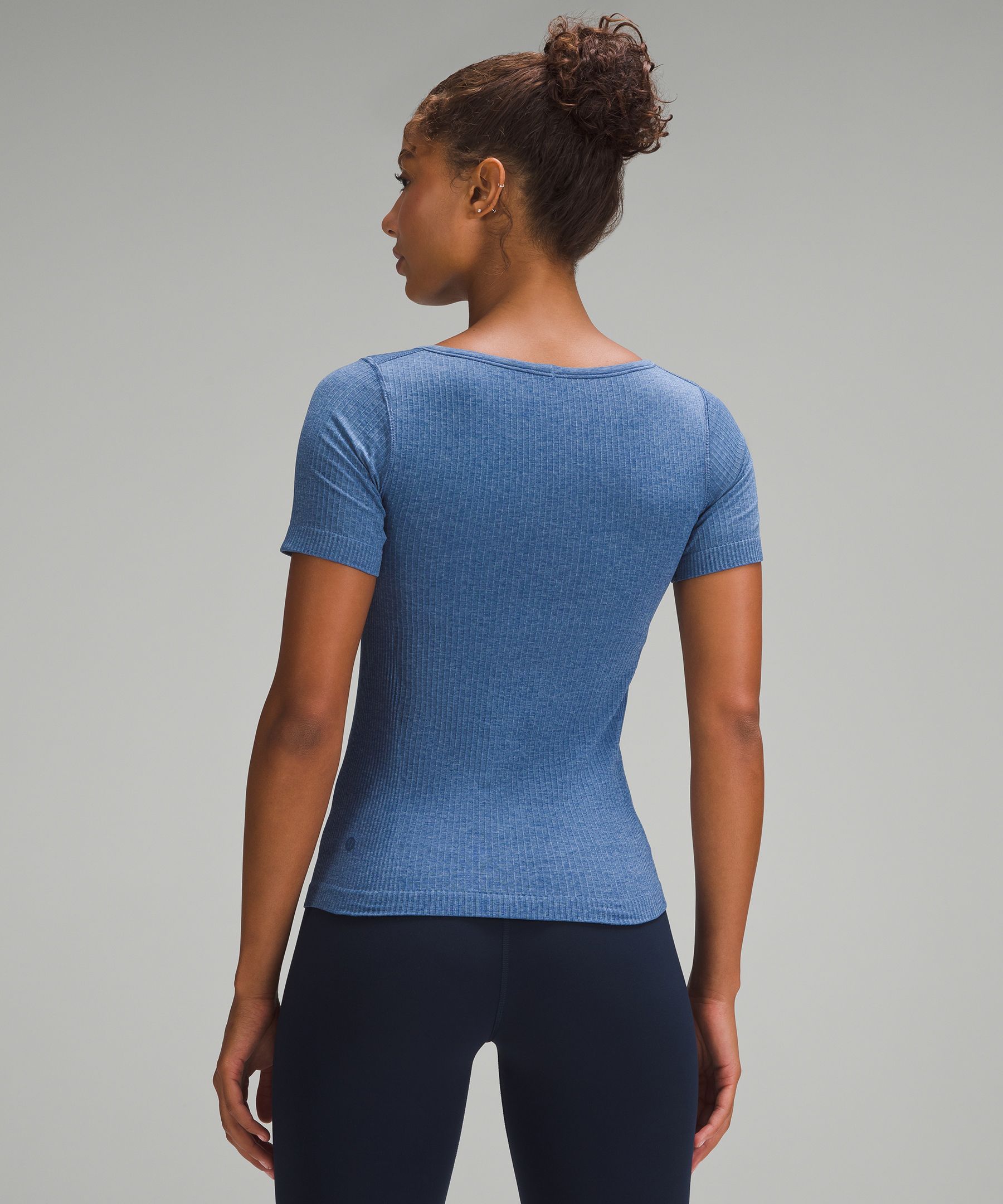 Lululemon athletica Ebb to Street Short-Sleeve Shirt, Women's Short Sleeve  Shirts & Tee's