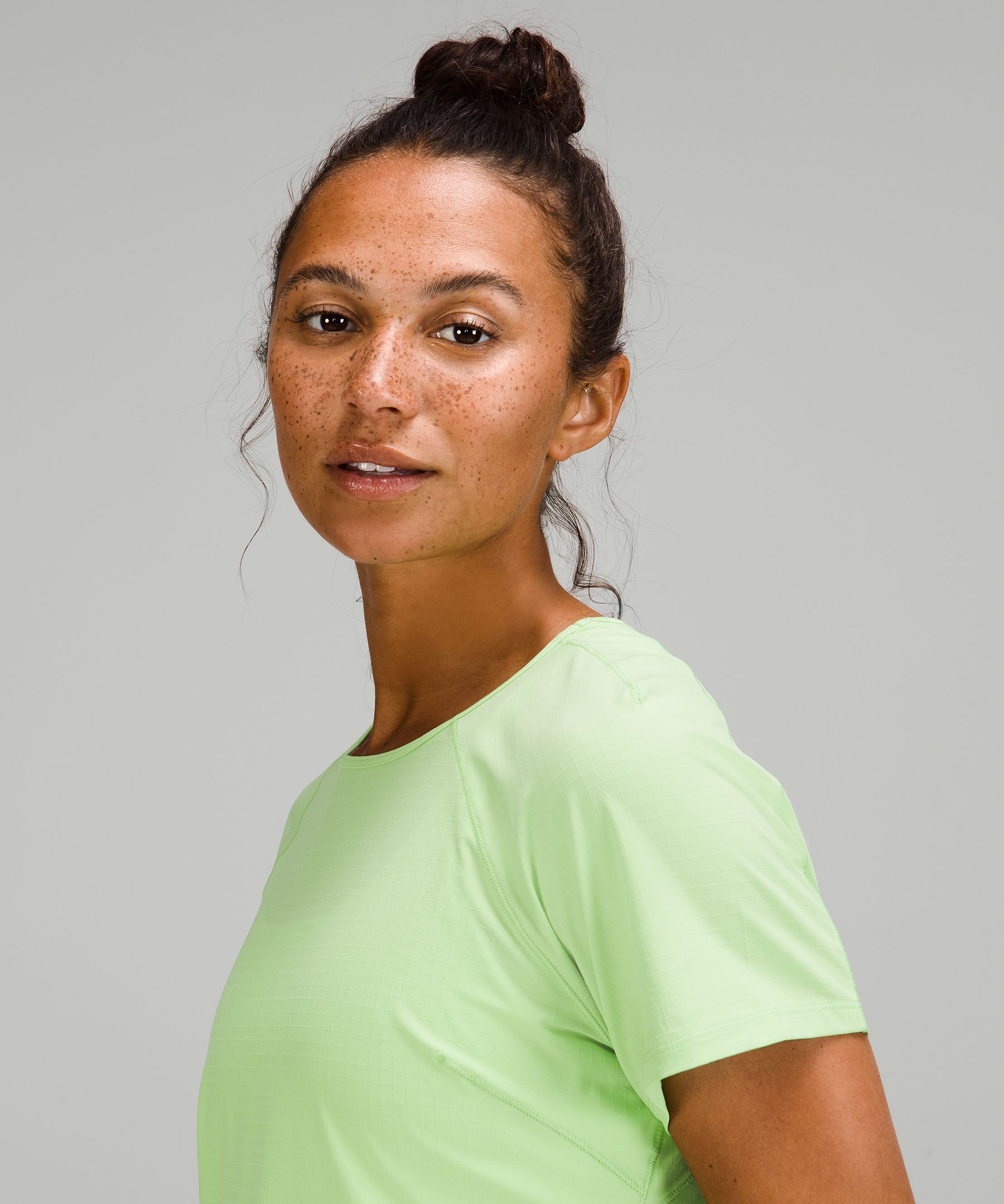 Lululemon Lightweight Stretch Running Short Sleeve Shirt - Love