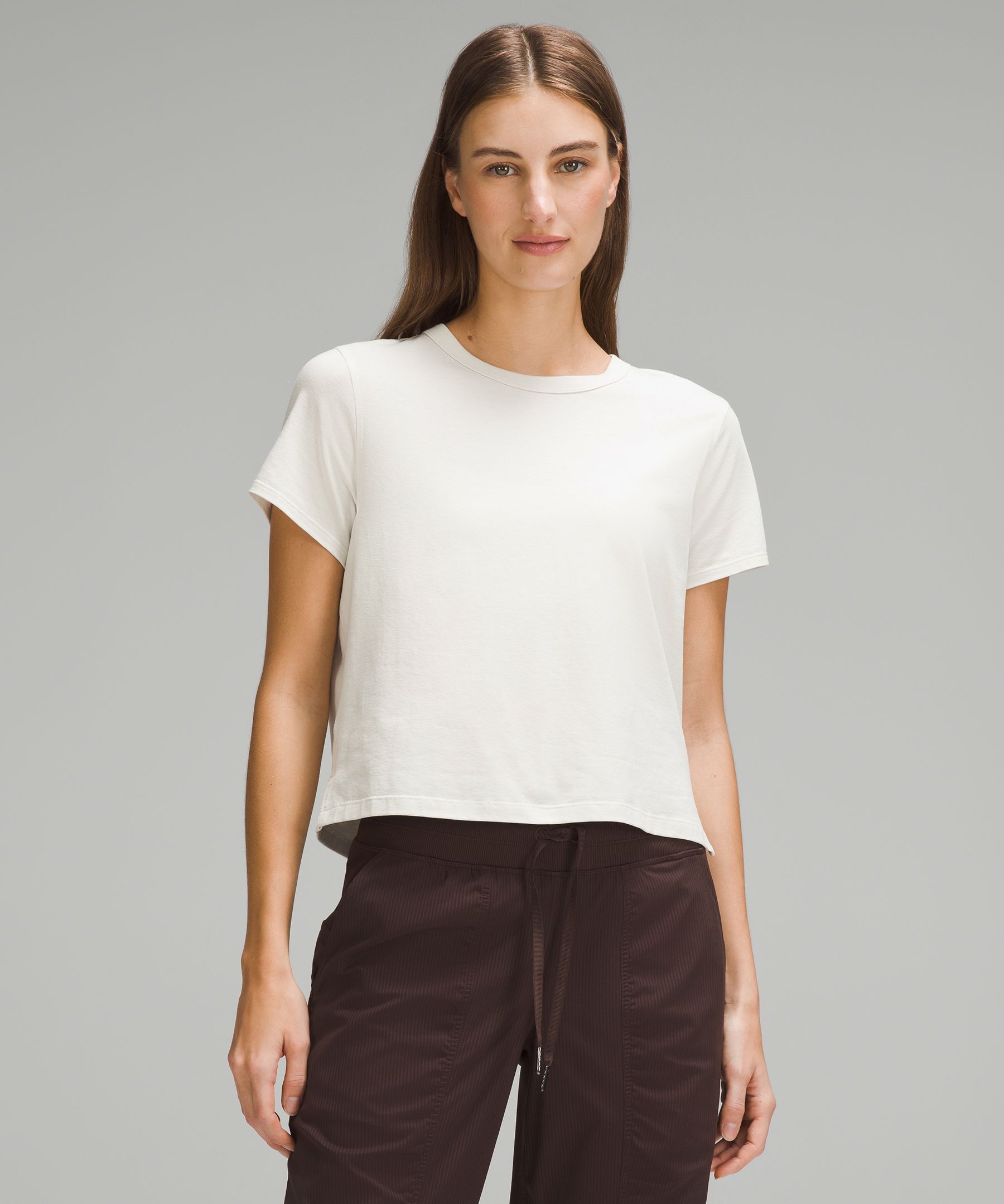 Lululemon Classic-fit Cotton-blend T-shirt