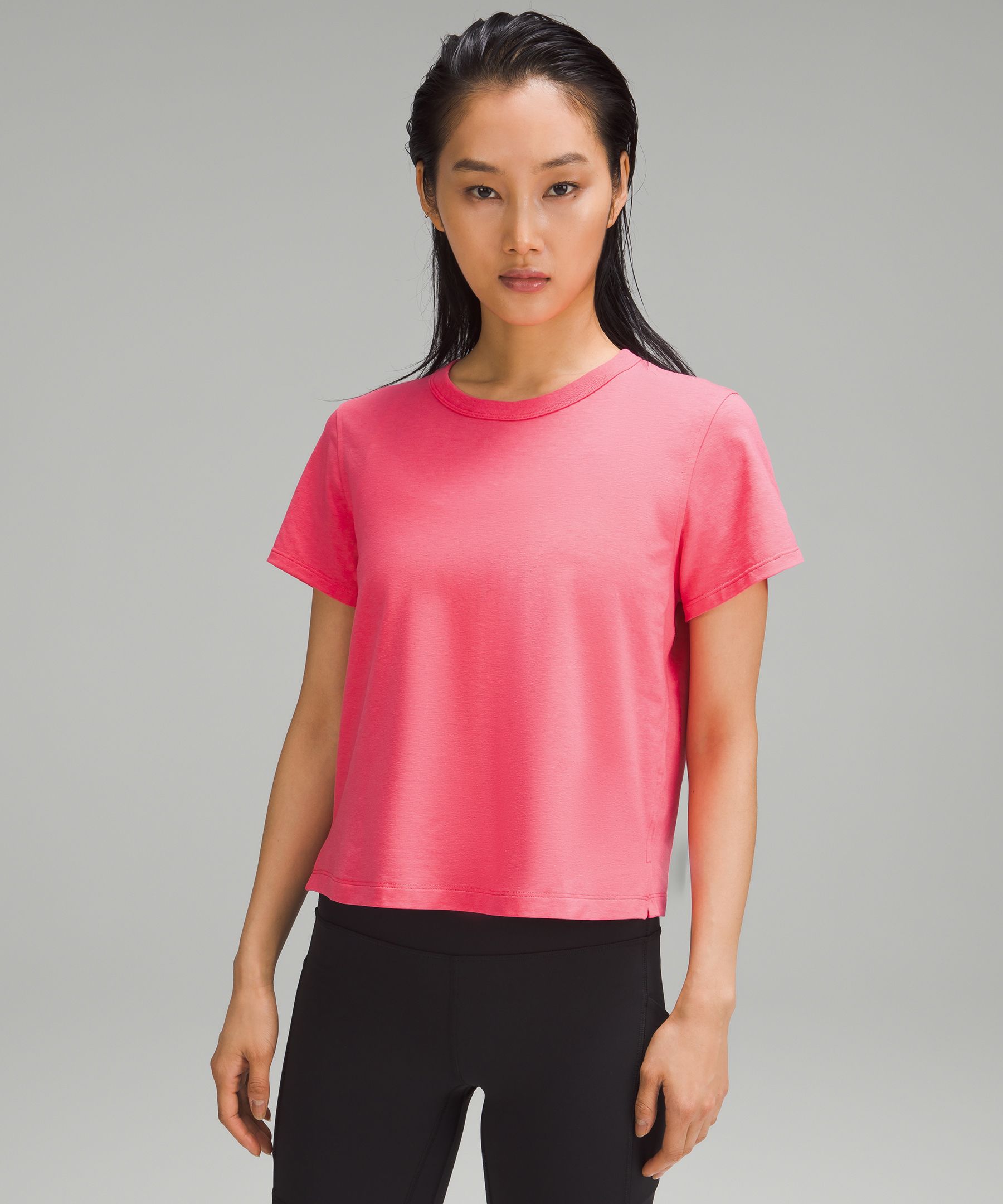 Lululemon Classic-fit Cotton-blend T-shirt