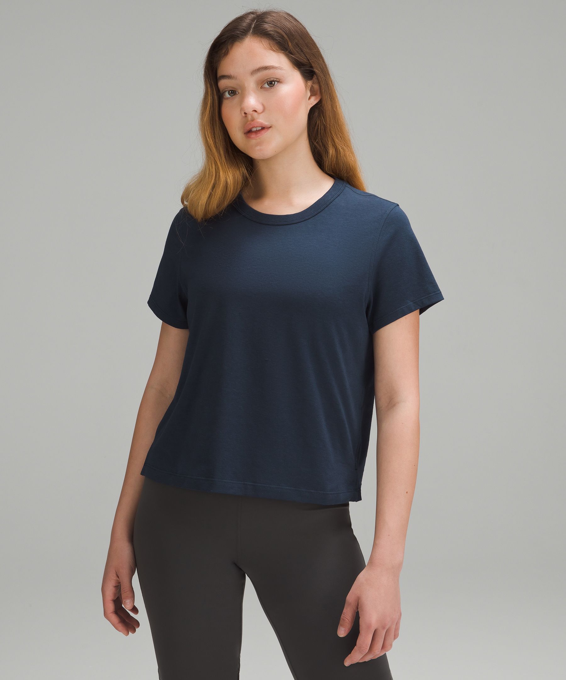 Lululemon Classic-fit Cotton-blend T-shirt