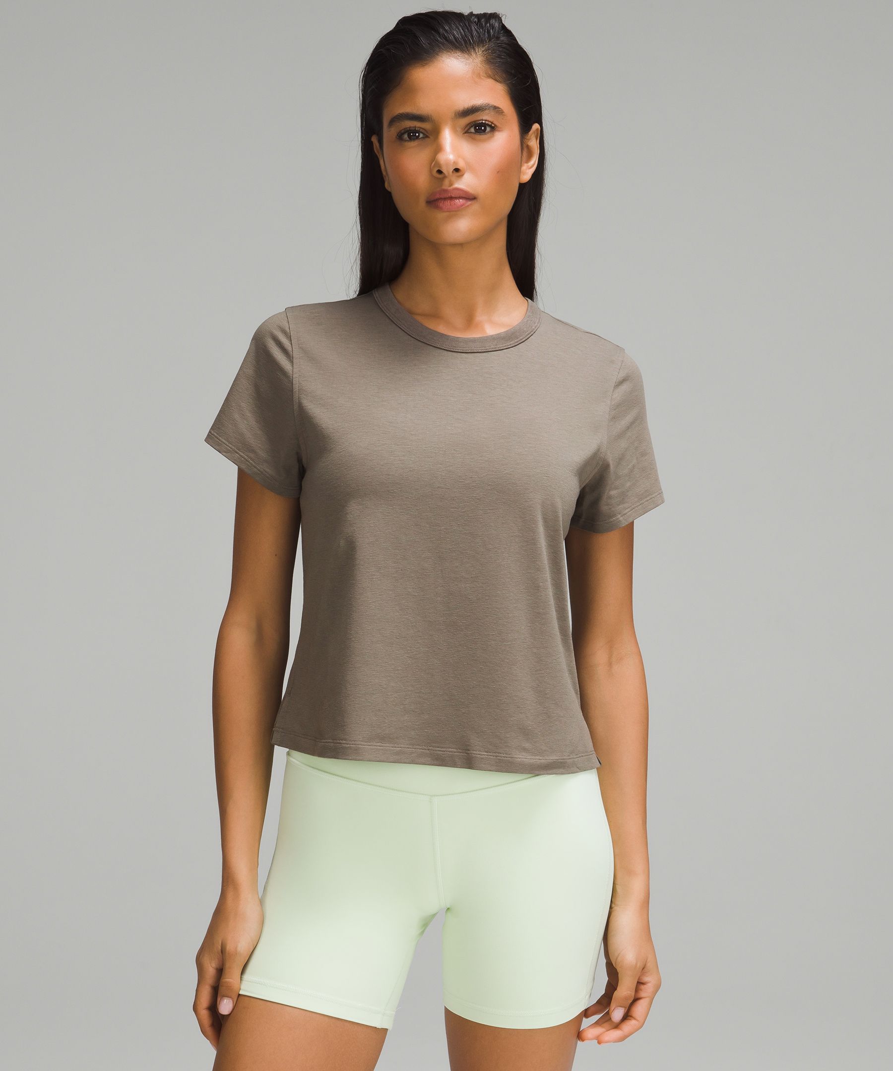 Lululemon Classic-fit Cotton-blend T-shirt