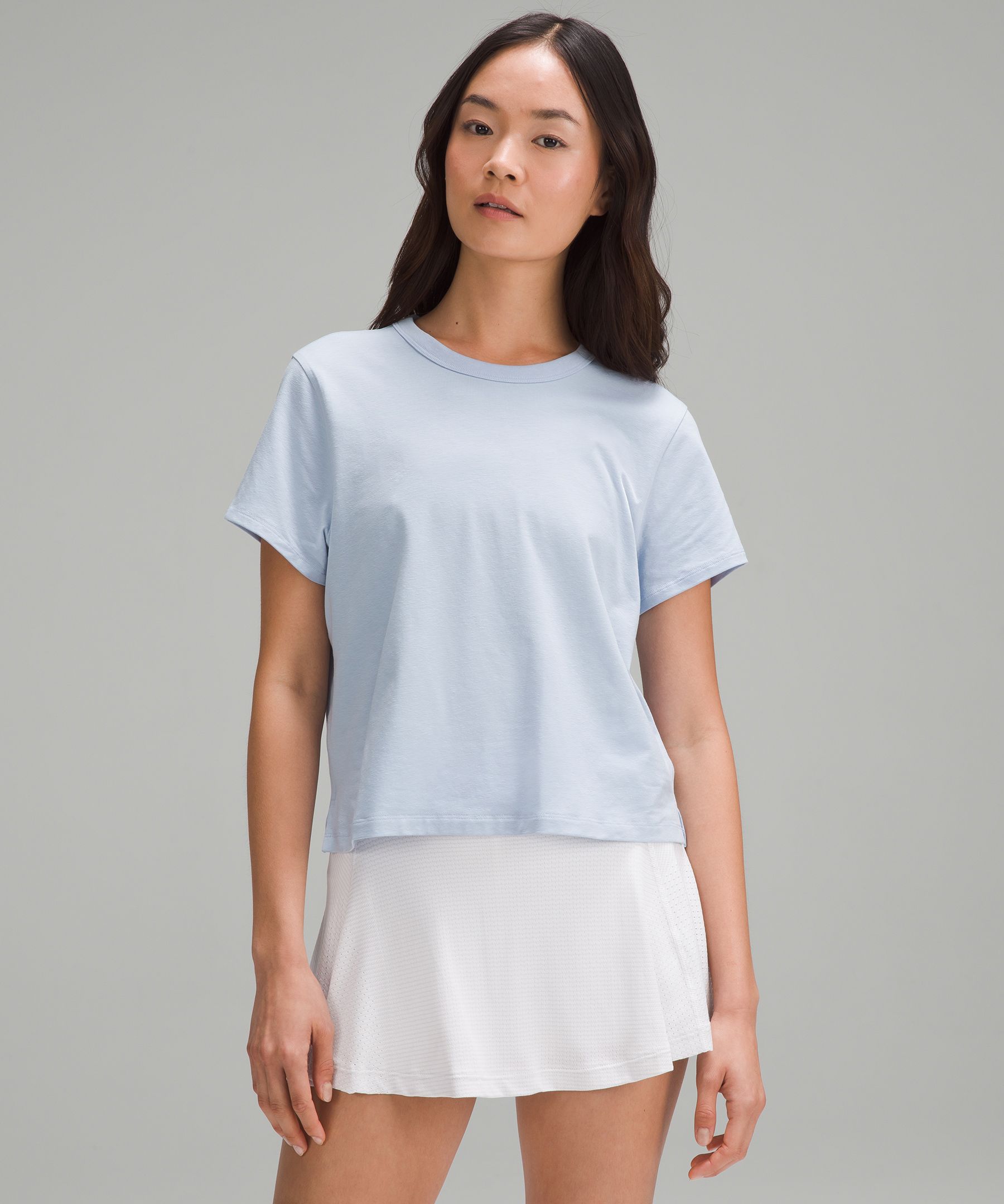 Lululemon Classic-fit Cotton-blend T-shirt