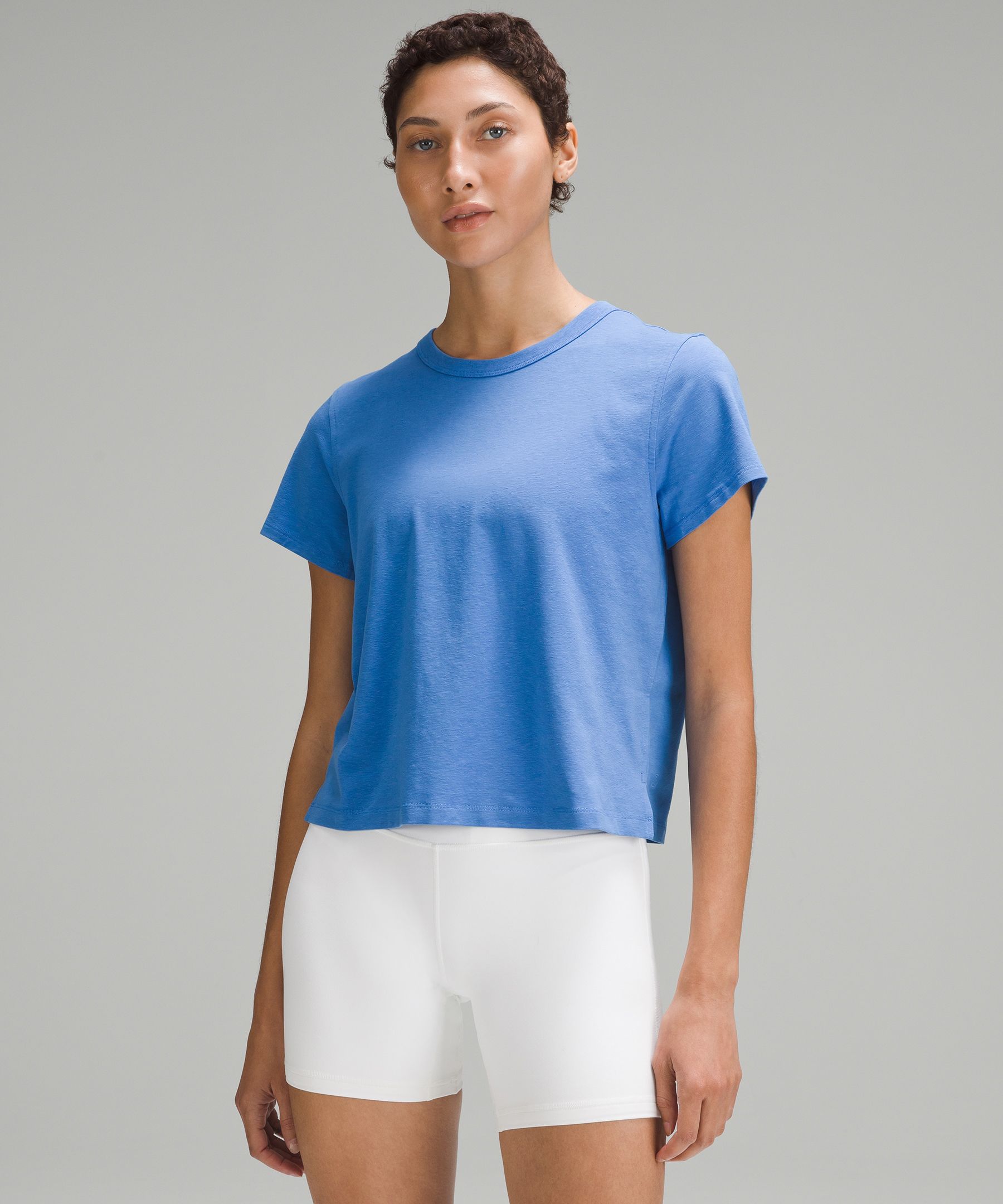 Lululemon Classic-fit Cotton-blend T-shirt