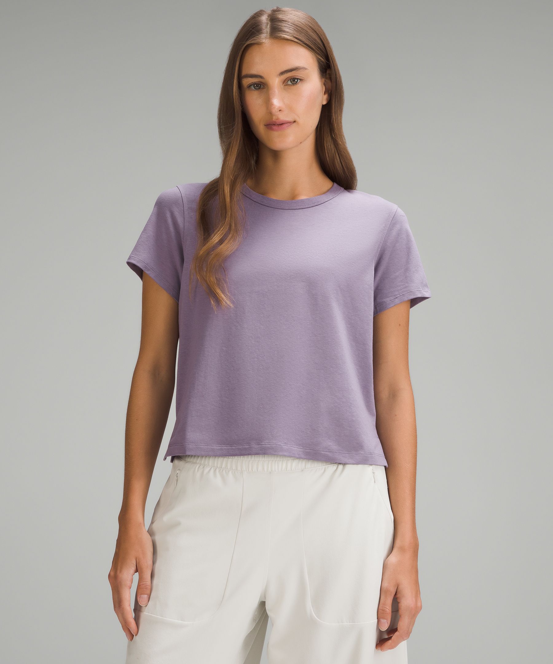 Lululemon Classic-fit Cotton-blend T-shirt