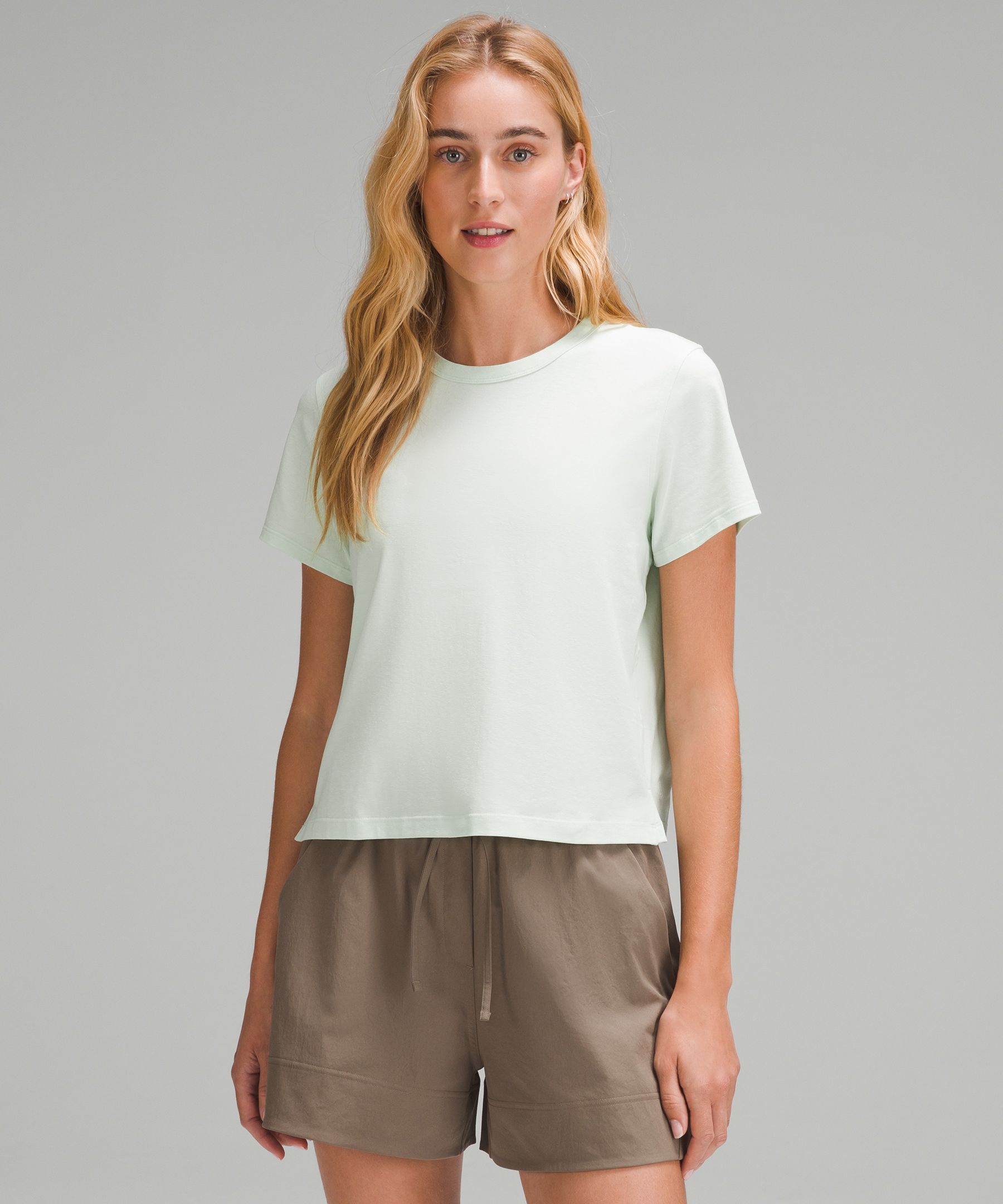 Lululemon Classic-fit Cotton-blend T-shirt