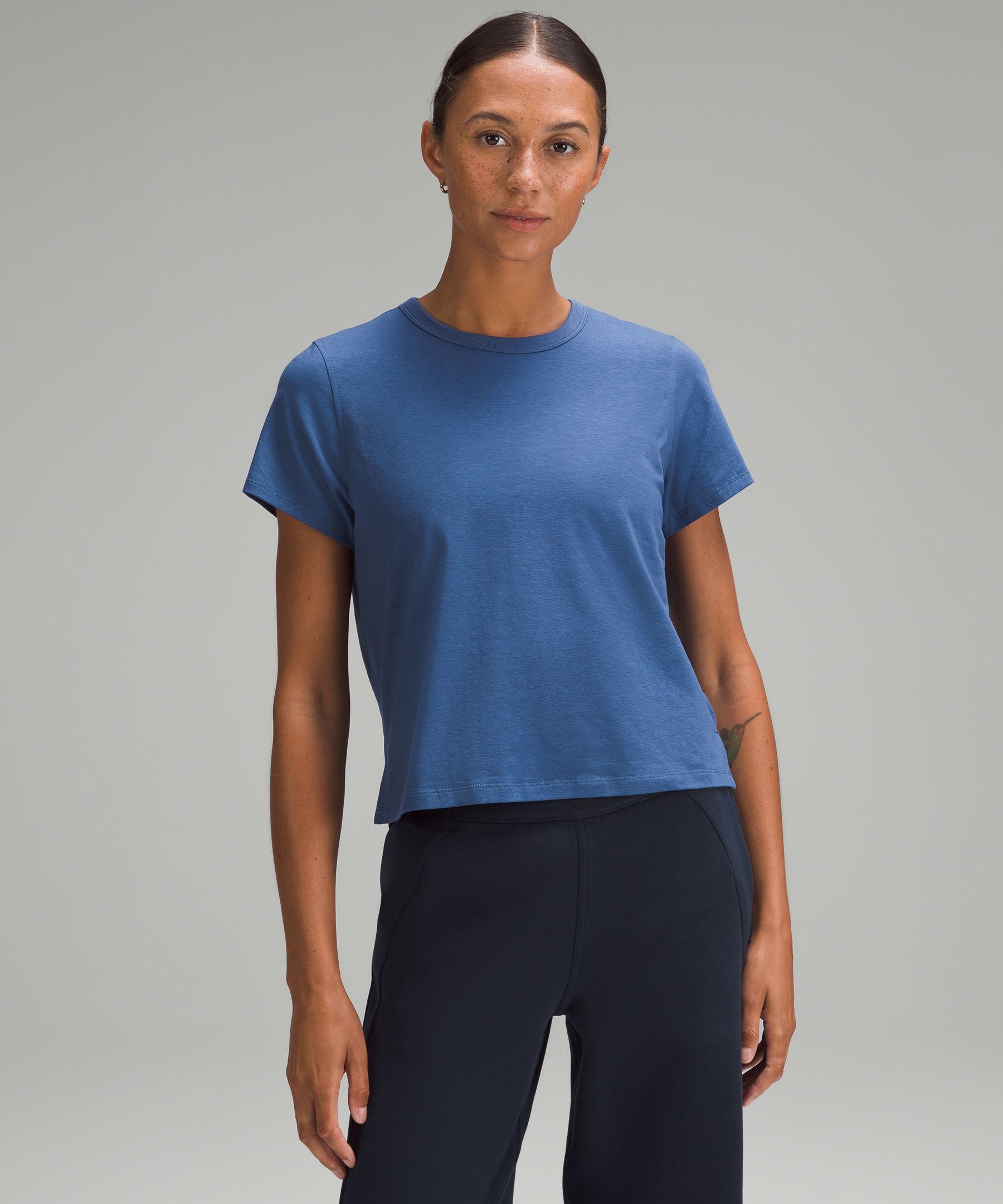 Lululemon Classic-fit Cotton-blend T-shirt